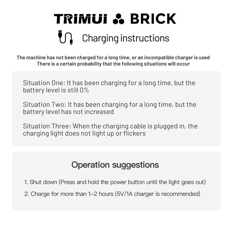 Trimui Brick + Hammer Retro Handheld Video Game Console + 128GB Card + Knulli UK
