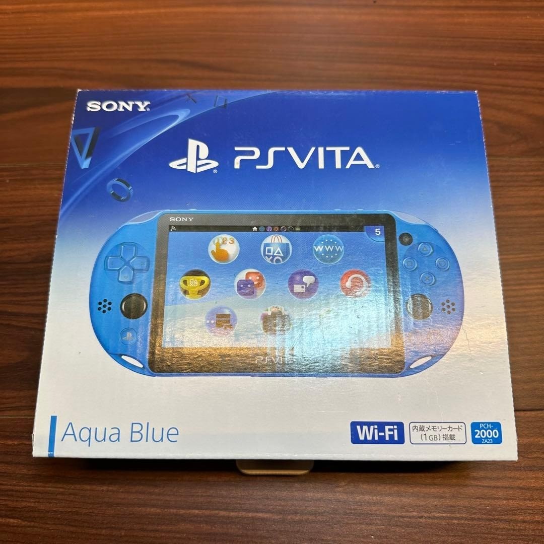 PSVita 2000 Console, Aqua Blue 5279 From Japan