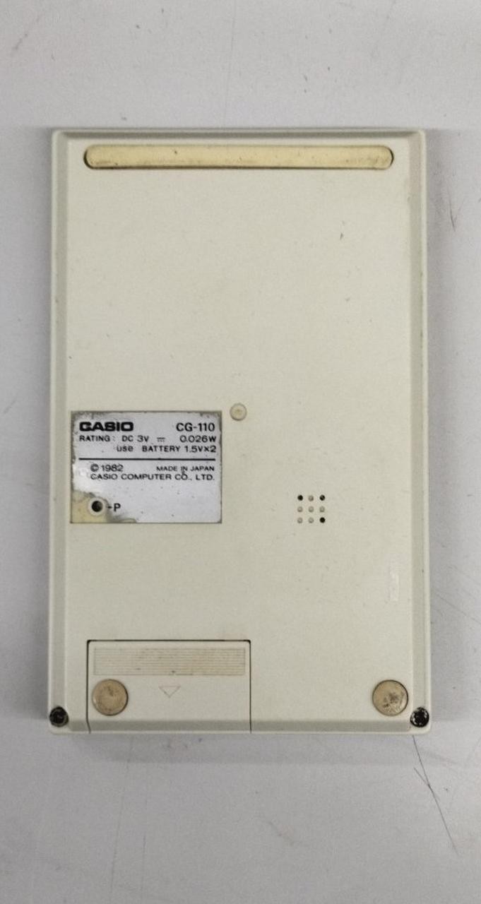 LSI Game Model CG 110 CASIO