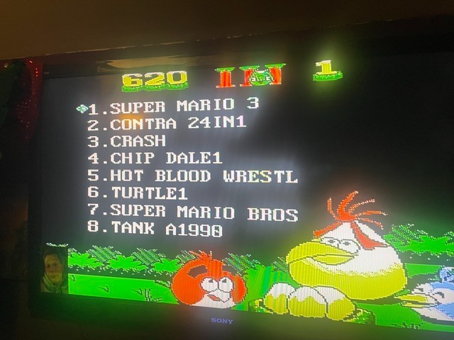 Entertainment System, Mini Game Anniversary Edition, 620 classic games built in.