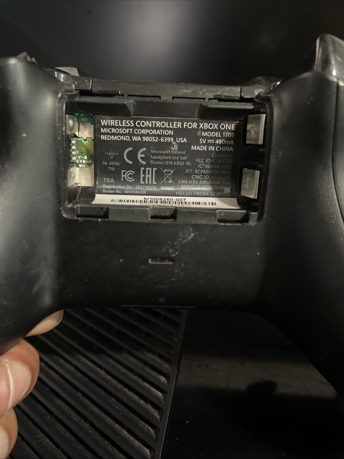 Microsoft Xbox One – Does Not Power On, Controller Functions (For Parts/Repair)