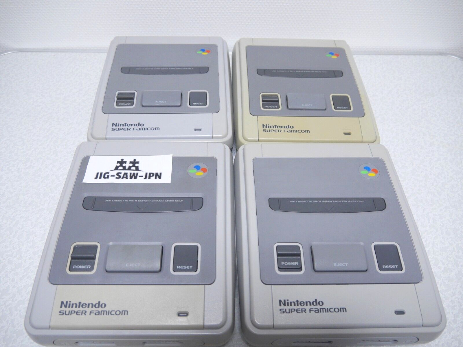 Nintendo Super Famicom SFC SNEC Console Japan /Play Soon Set (Tested system)