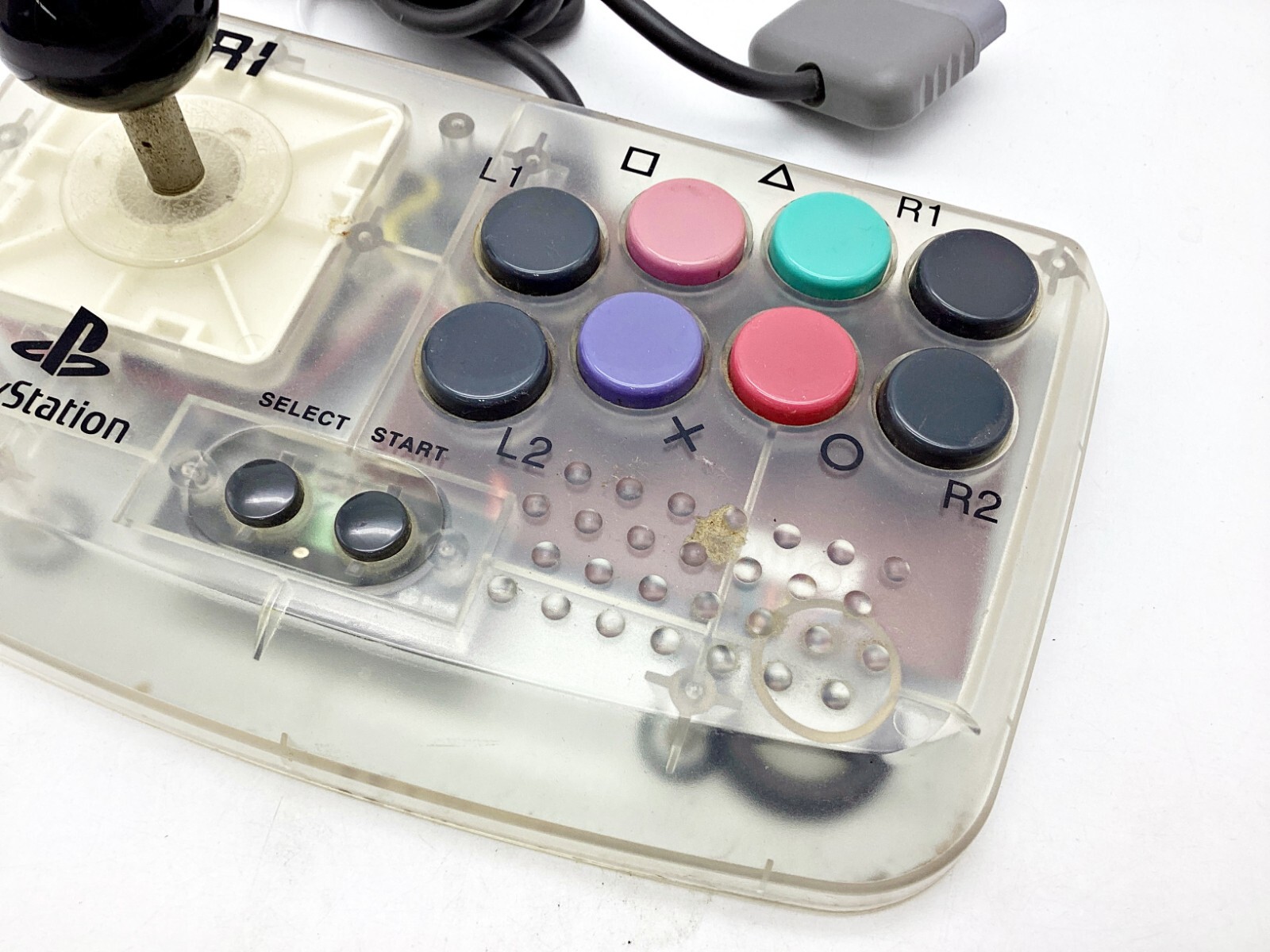 Playstation 2 Controller HORI Compact Joystick Clear Japan – DHL 1 week to USA