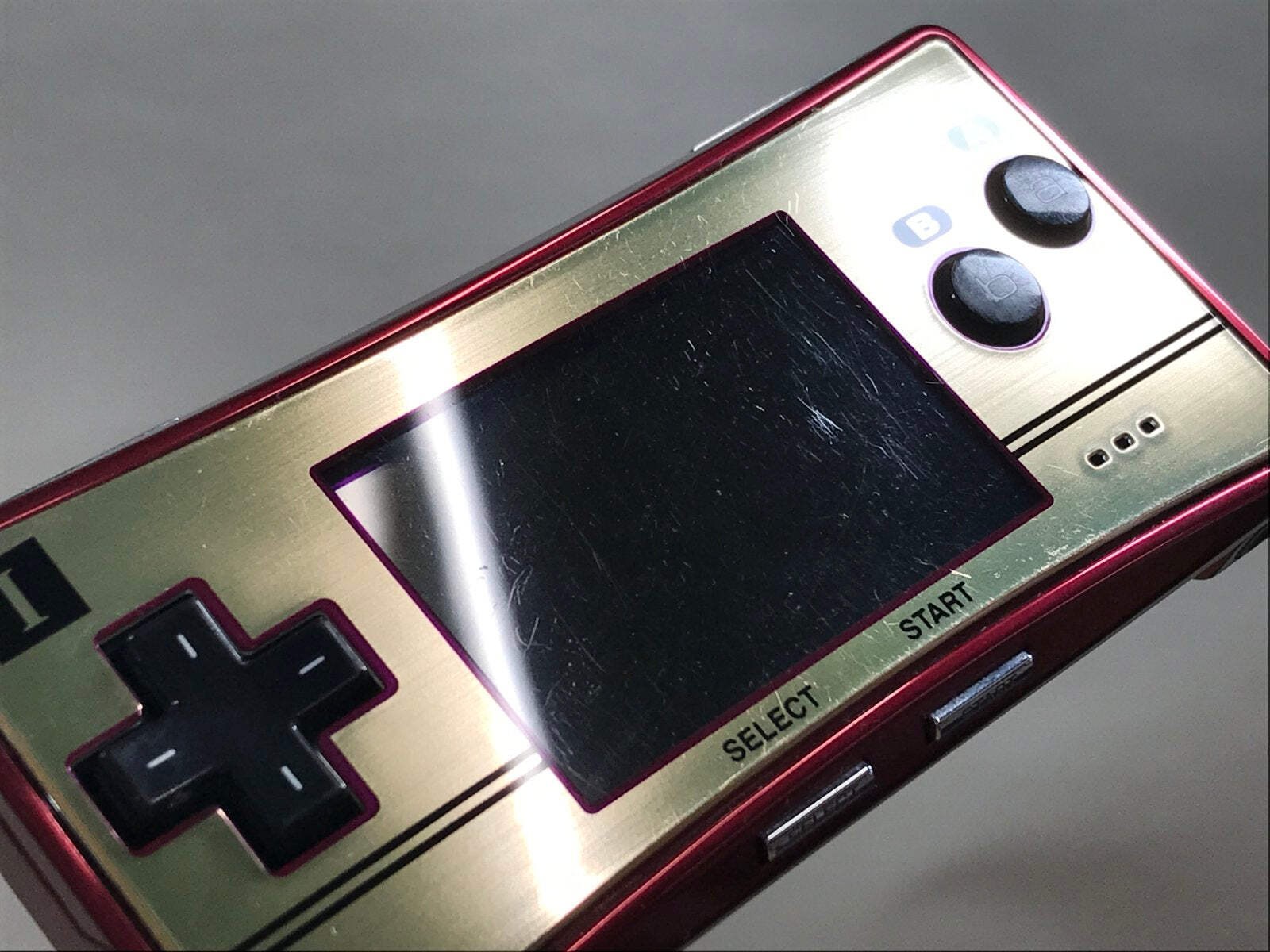 GameBoy Micro Famicom Ver. Console Nintendo Japan – Tested Working LG9636