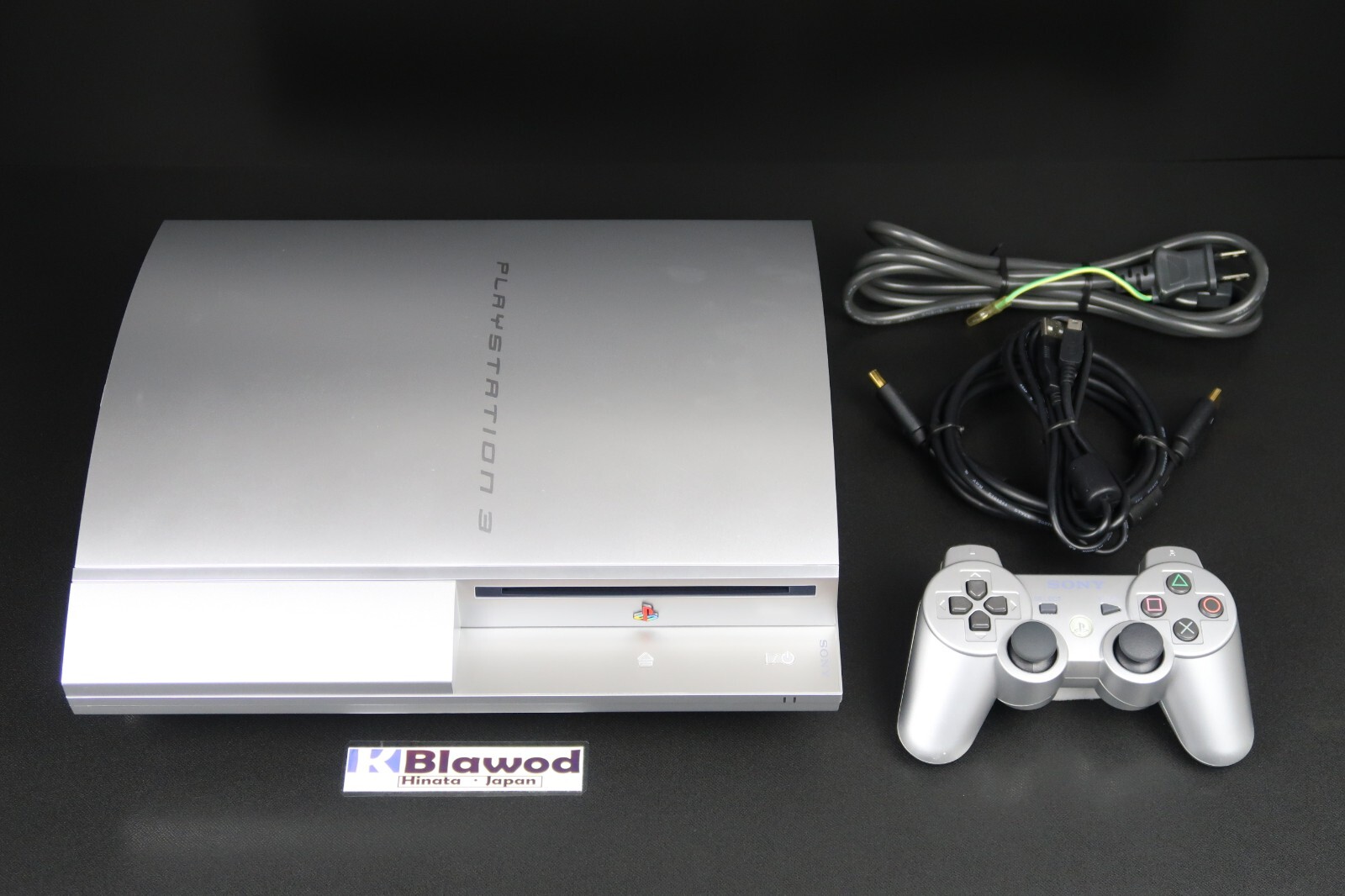 SONY PLAYSTATION 3 PS3 Satin silver CECHL00 Console 80GB Tested Japan Import