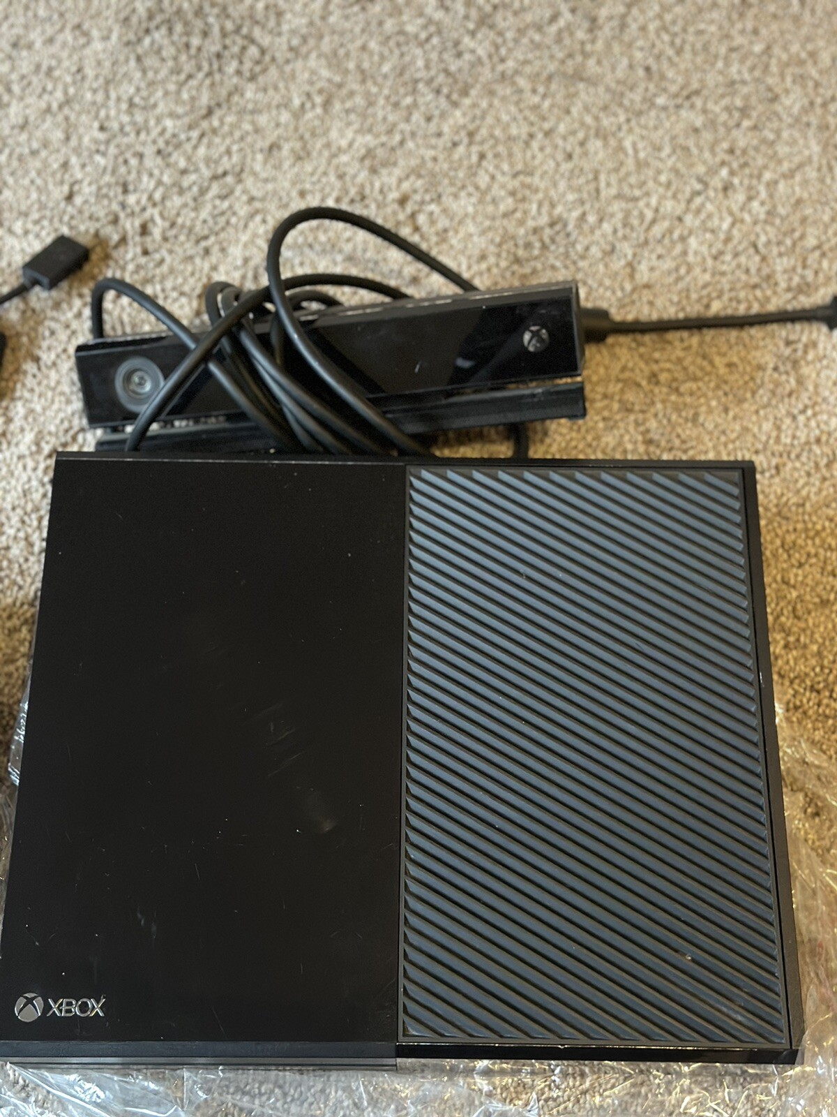 Microsoft Xbox One with Kinect 500GB Black Console Includes Controller