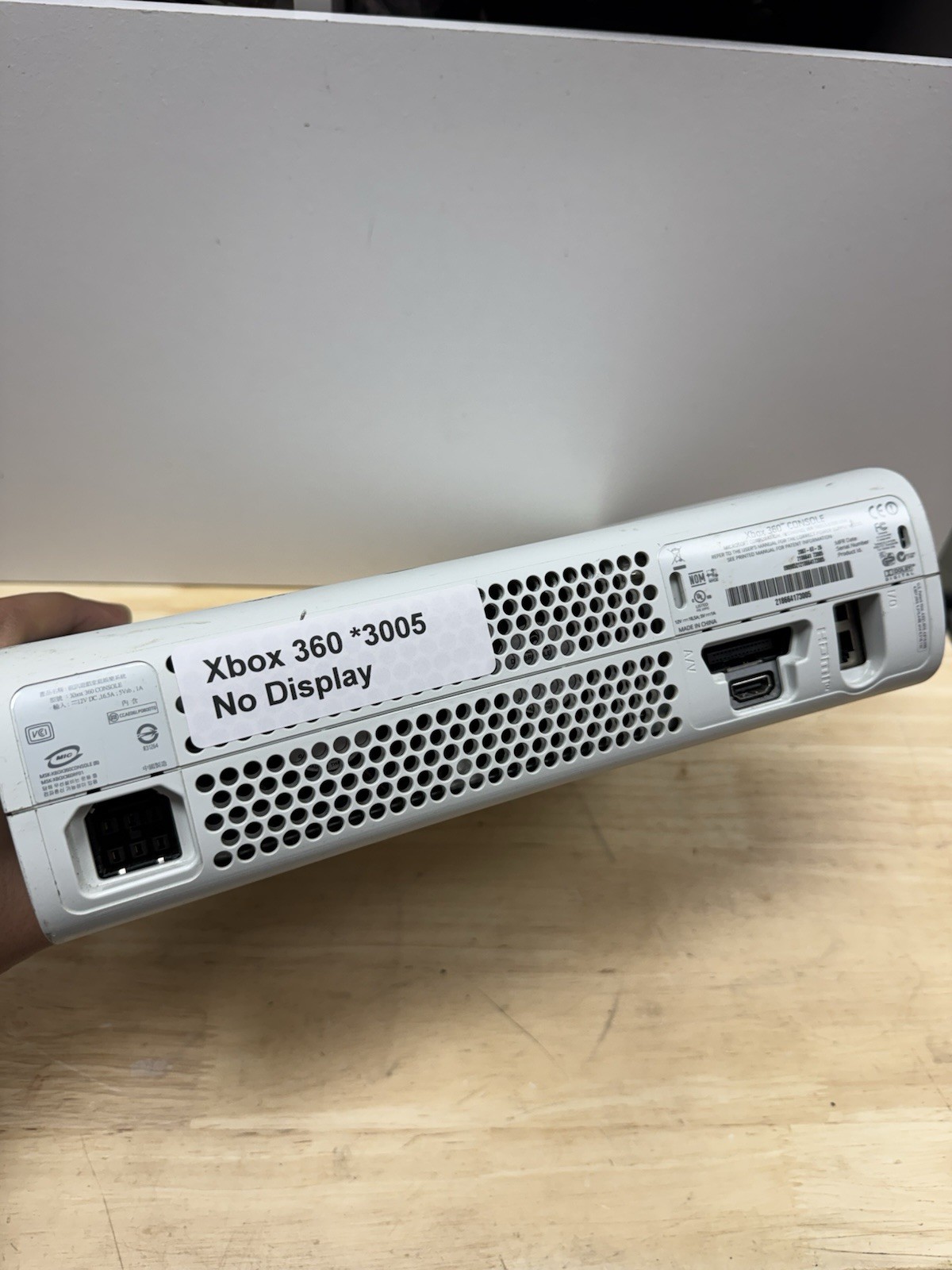 Microsoft Xbox 360 Console – *No display