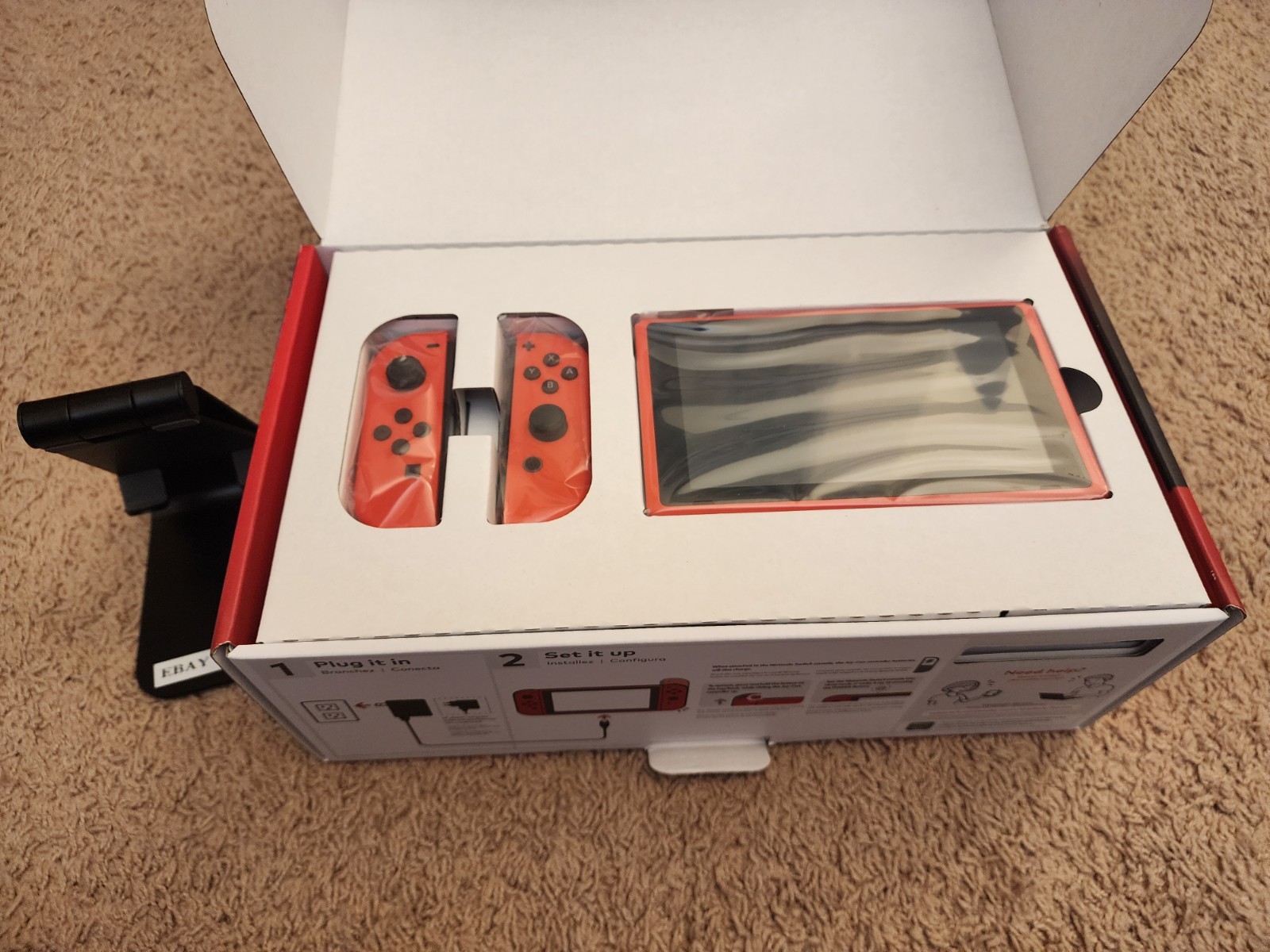 New Nintendo Switch Mario Red and Blue Edition – Fast Safe Ship!