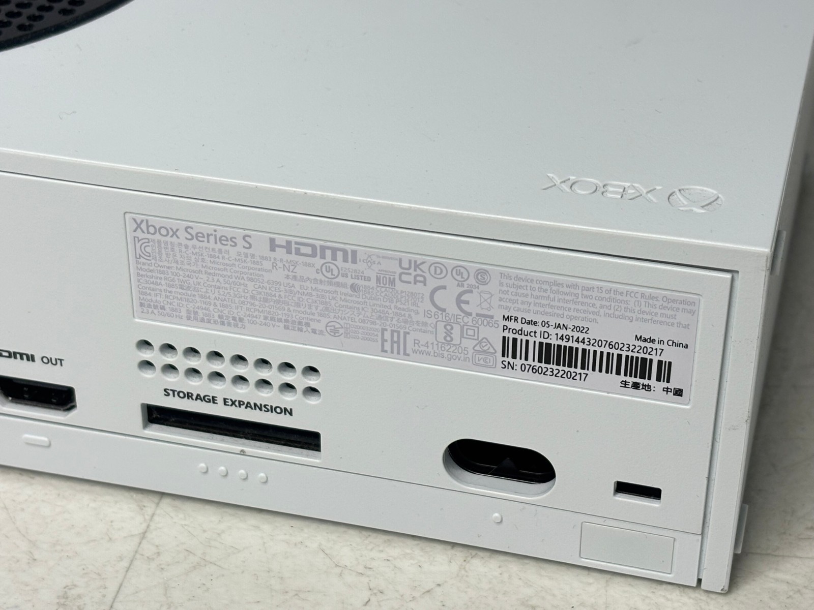 Microsoft Xbox Series S 512GB Game Console Bundle WiFi & White Controller w/ Box