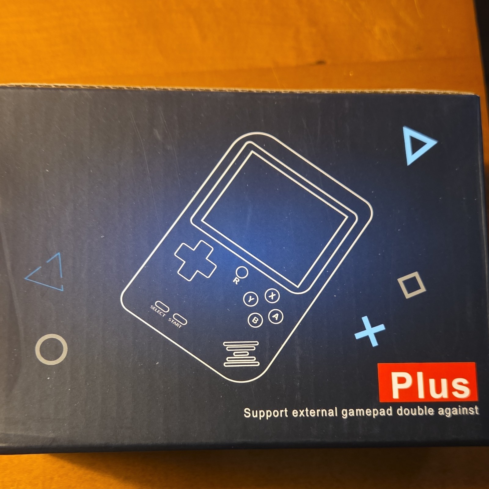 Retro FC Plus Handheld Game Console White Backlit Screen Rechargeable TV Out