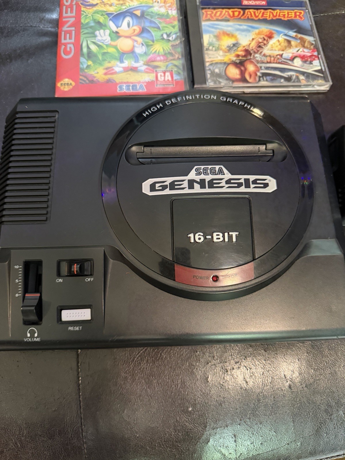 Sega Genesis Model 1 Bundle 2 Controllers Sonic 3 Vectorman Road Avenger Sega CD