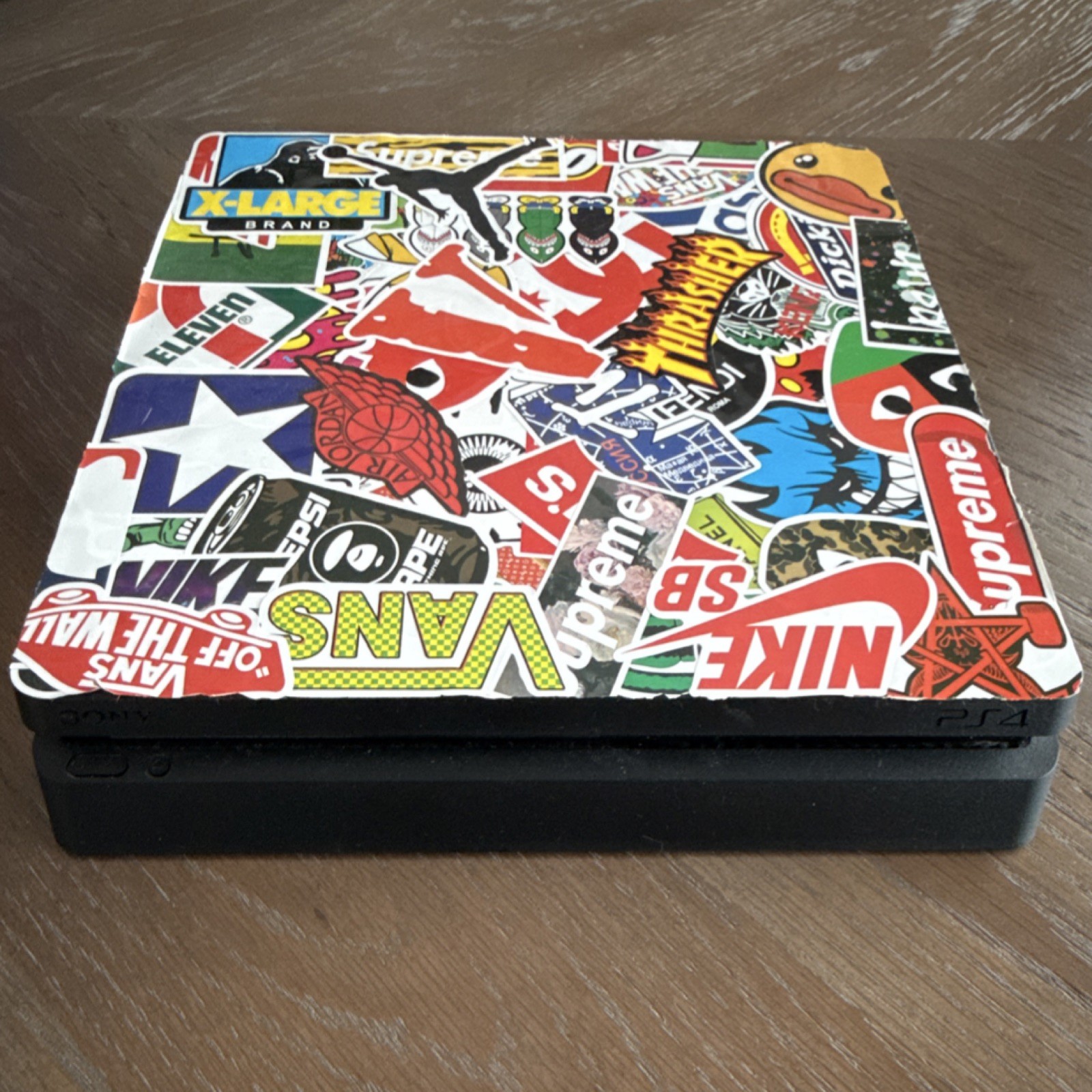Sony PlayStation 4 Slim Console Camouflage Controller & Custom Sticker Skin