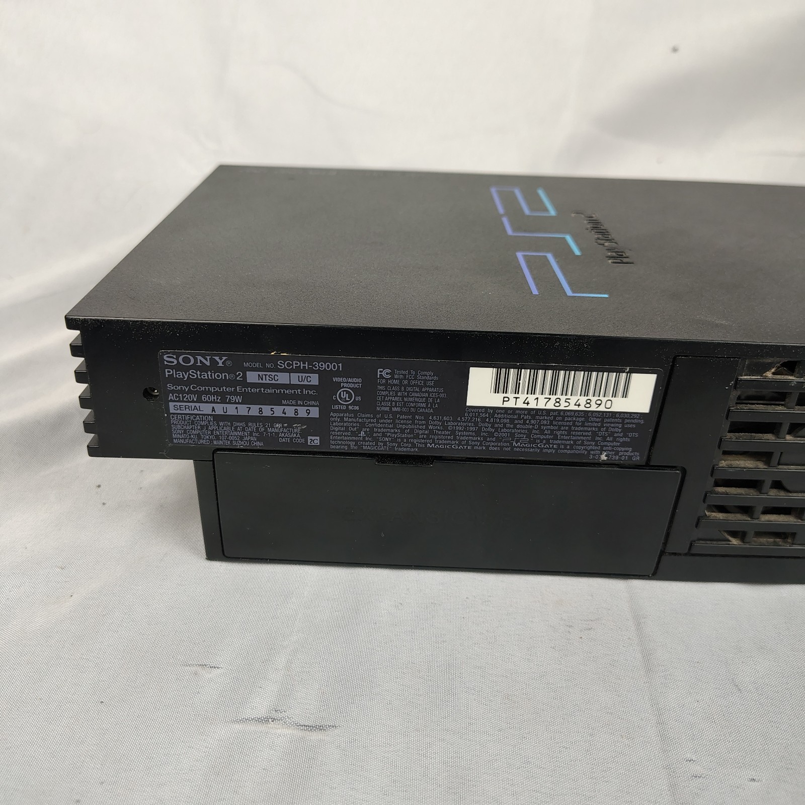 Ps2 Console Bundle Black SCPH-39001 Controller Memory Card Games Chords