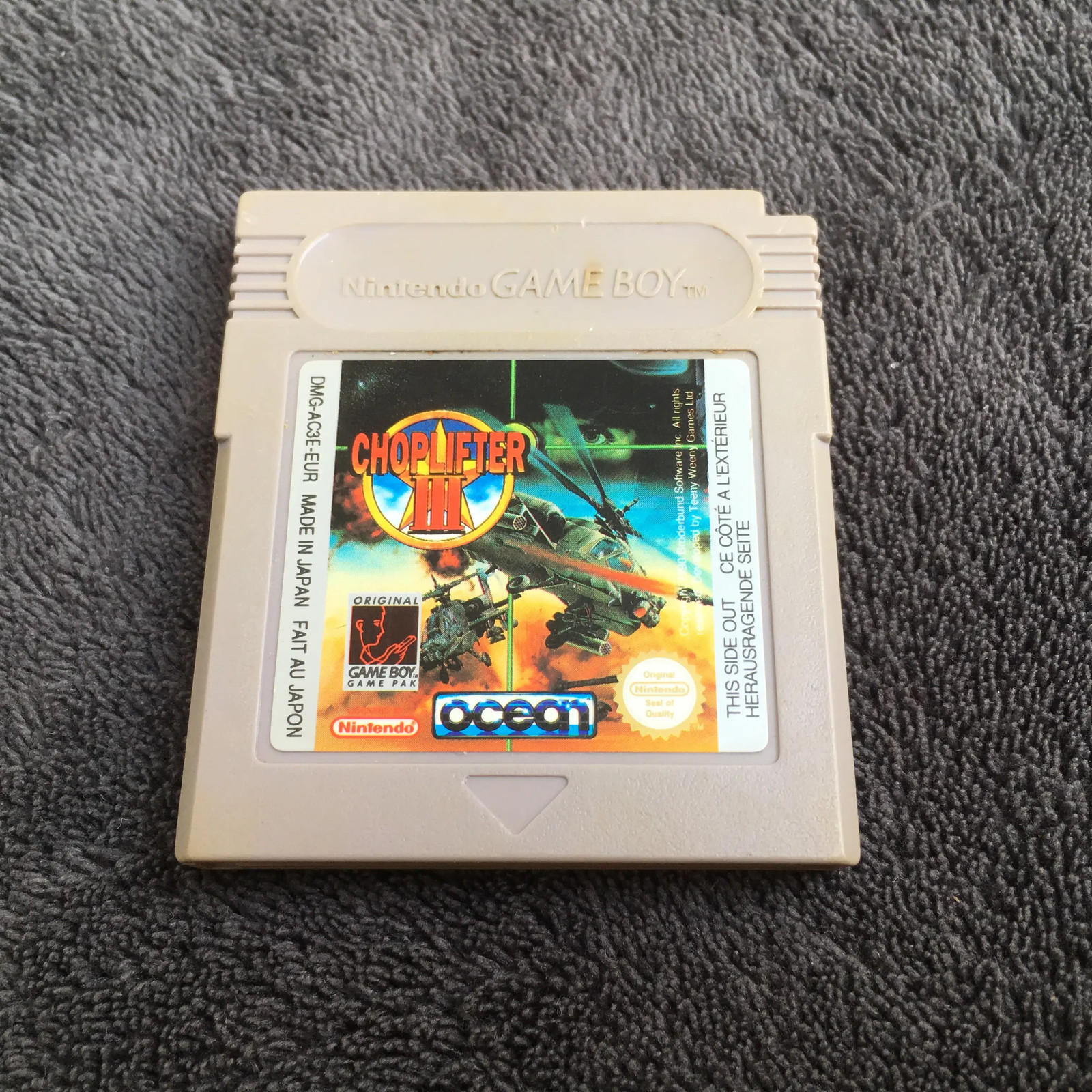Nintendo Game Boy Choplifter III EUR Very Good Condition