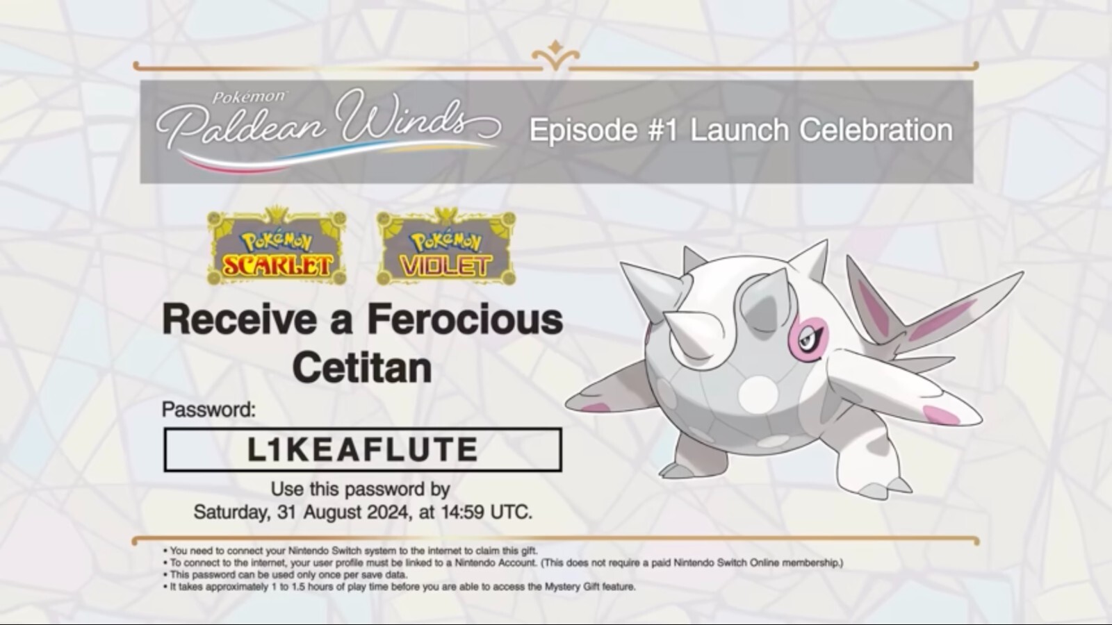 ALL Event Pokémon bundle distributions for Pokemon Scarlet and Violet 🌟