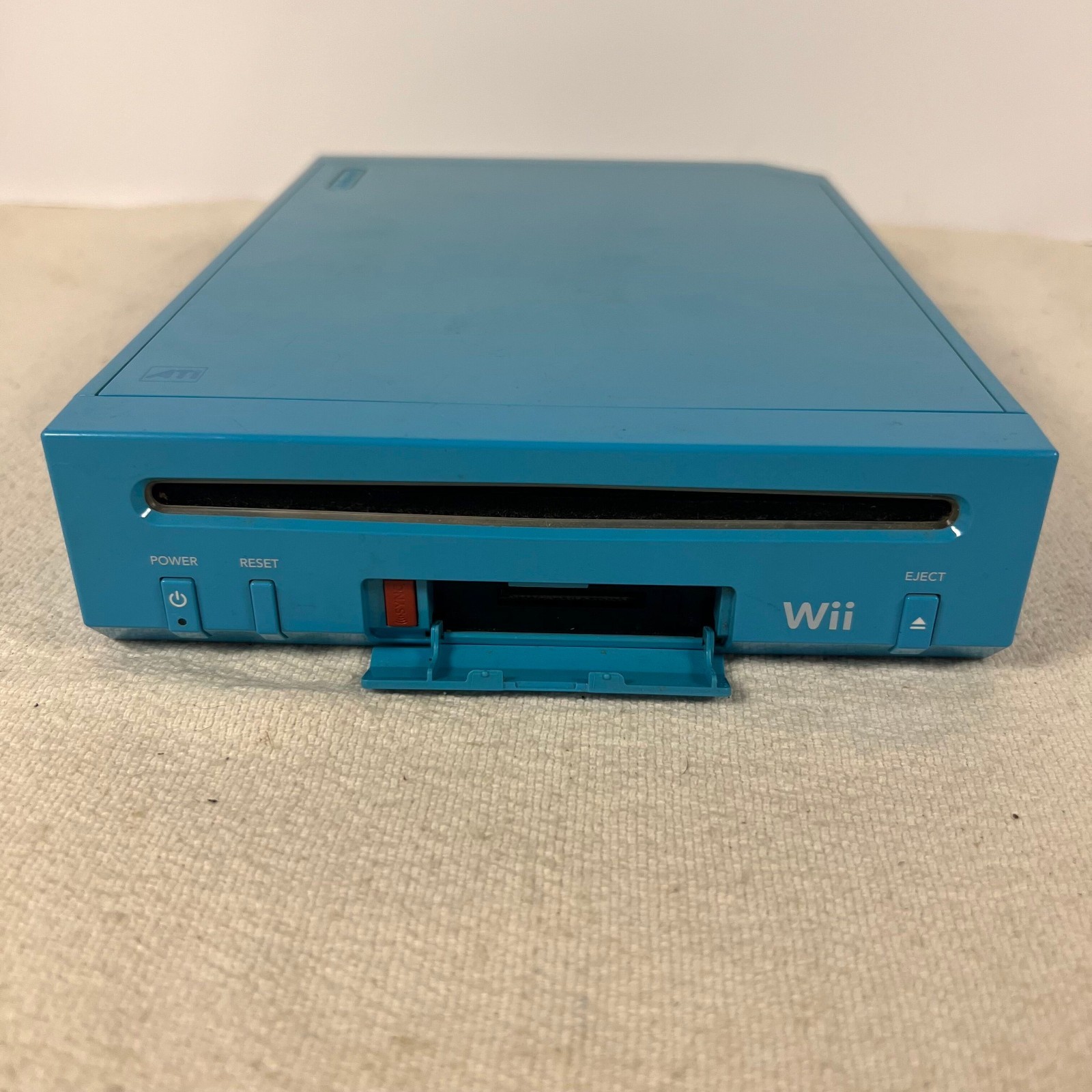 Nintendo Wii Video Game System Console Bundle Rvl-101 Blue