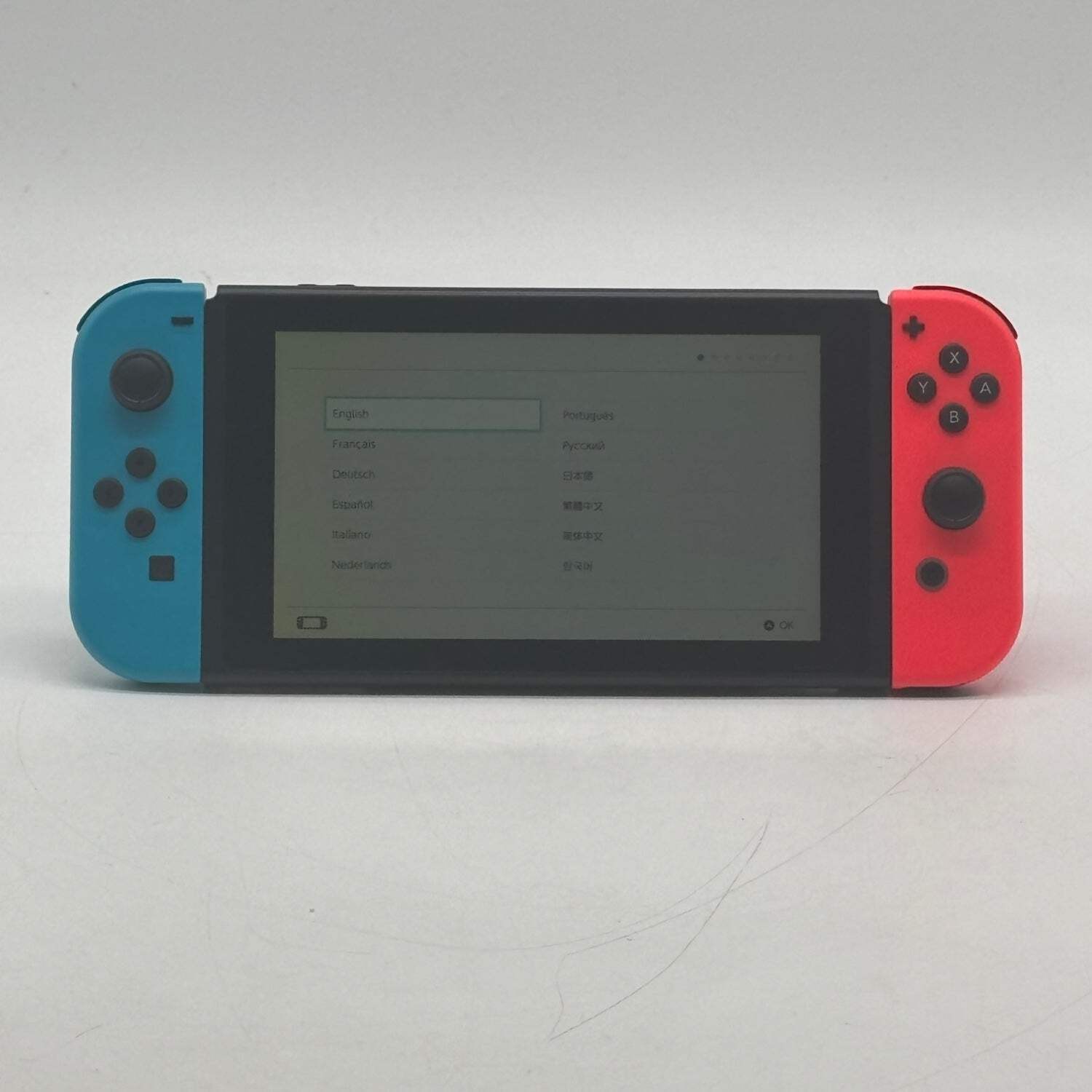 Nintendo Switch v1 Console Only HAC-001 Red/Blue – READ