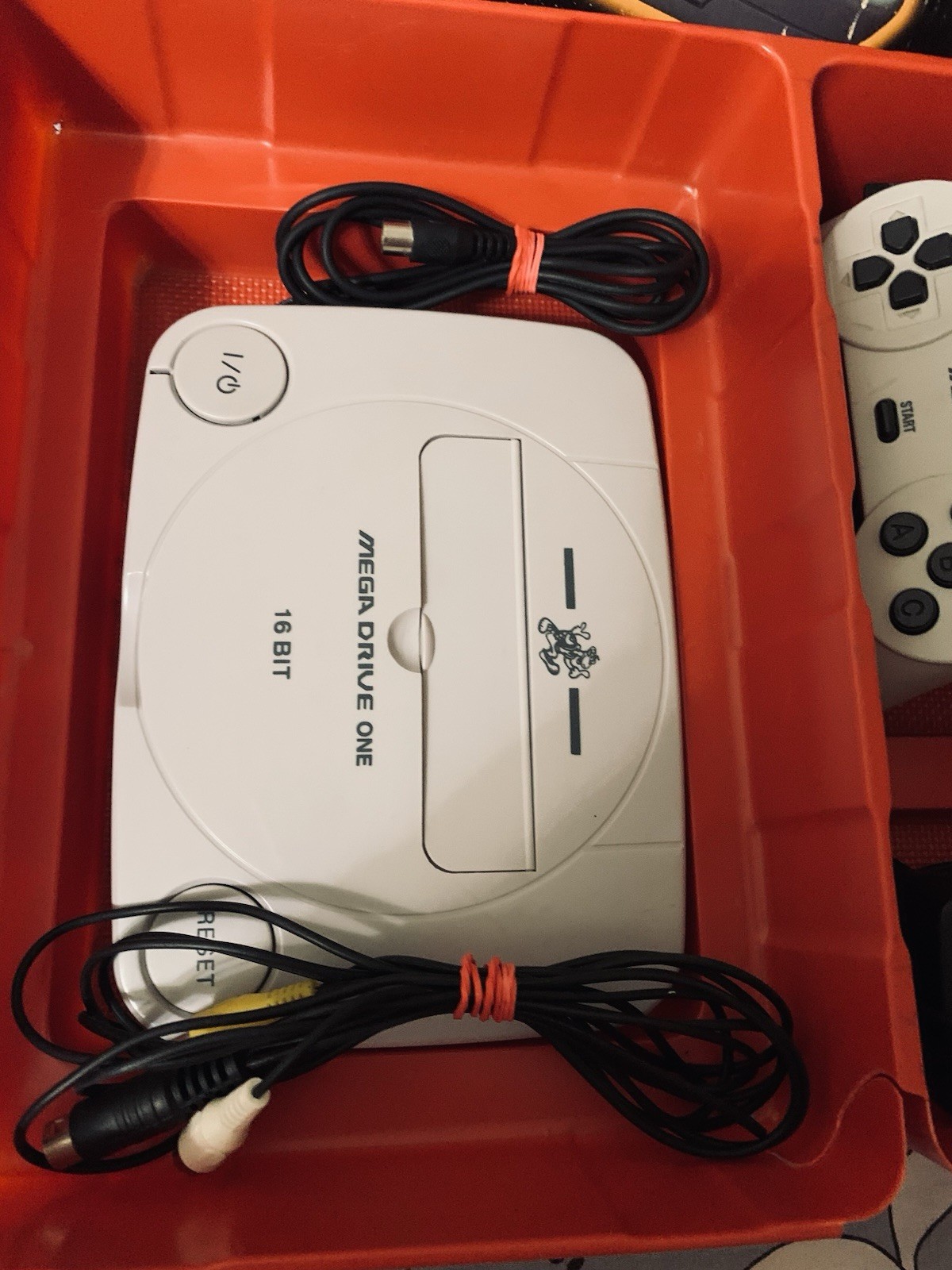 Sega Mega Drive One (Сега) 16-bit Clone (MD) Collectible Game Console (Rare)