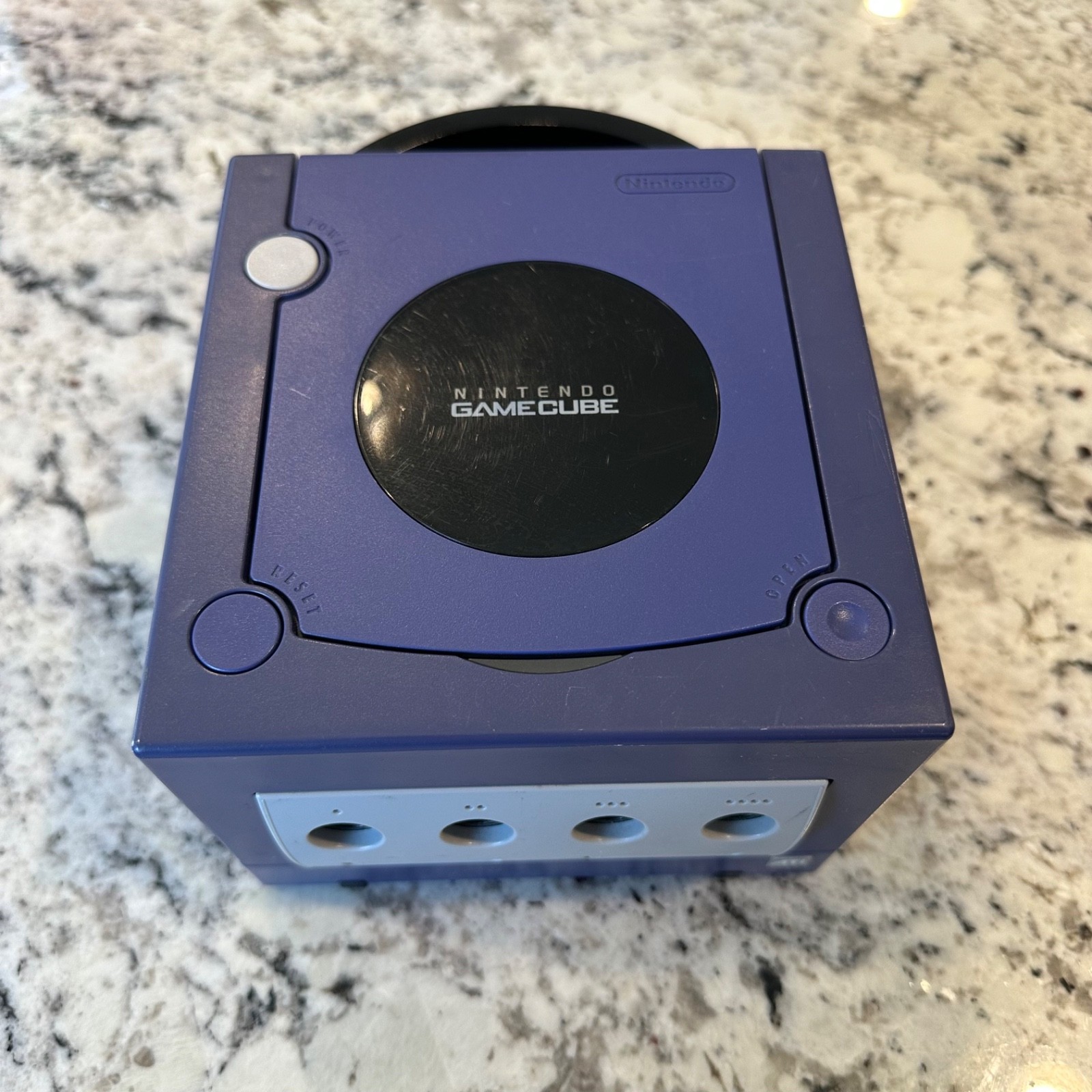 Nintendo Indigo Purple GameCube DOL-001 (USA) Console Only Made in Japan