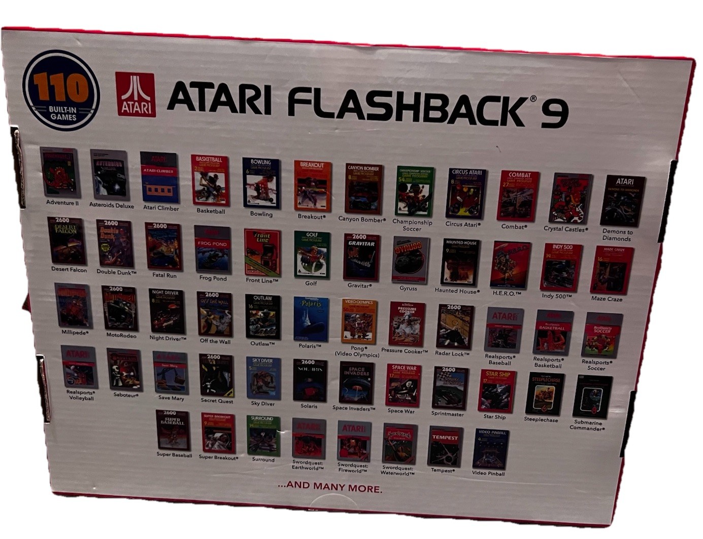 Atari Flashback 9 AR3050 HDMI Game Console — NEW — NEVER OPENED