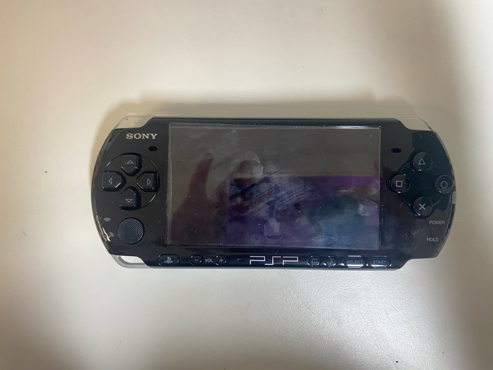 Sony PSP-3000 Launch Edition 64MB Piano Black Handheld System NO BATTERY