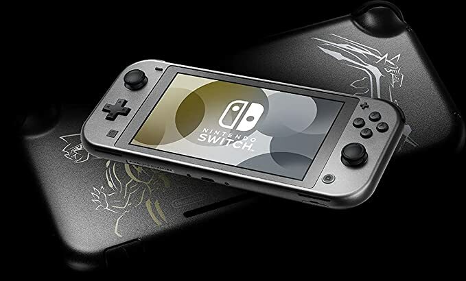 Nintendo Switch Lite Game Console Gray Pokemon Dialga Palkia Brilliant Diamond N