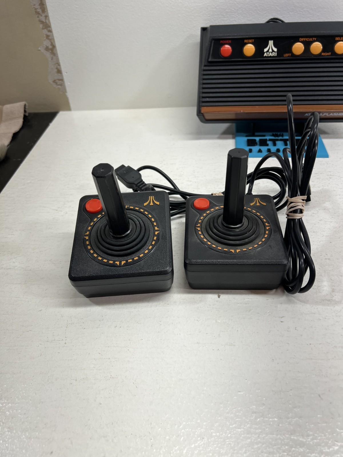 Atari Flashback Classic Game Console 2 Controllers *TESTED*