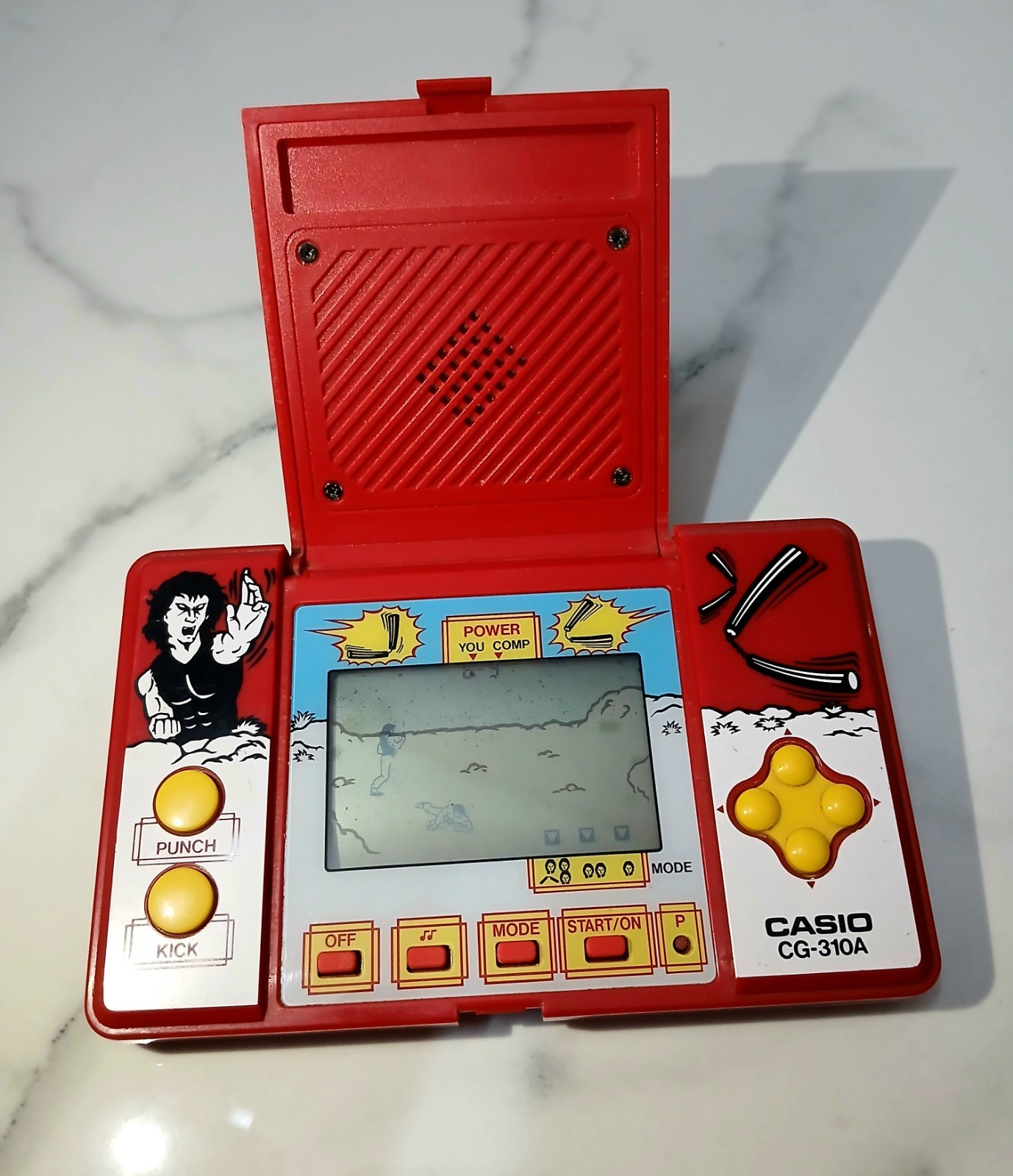 Casio Kung Fu Fight CG-310A Handheld System Game