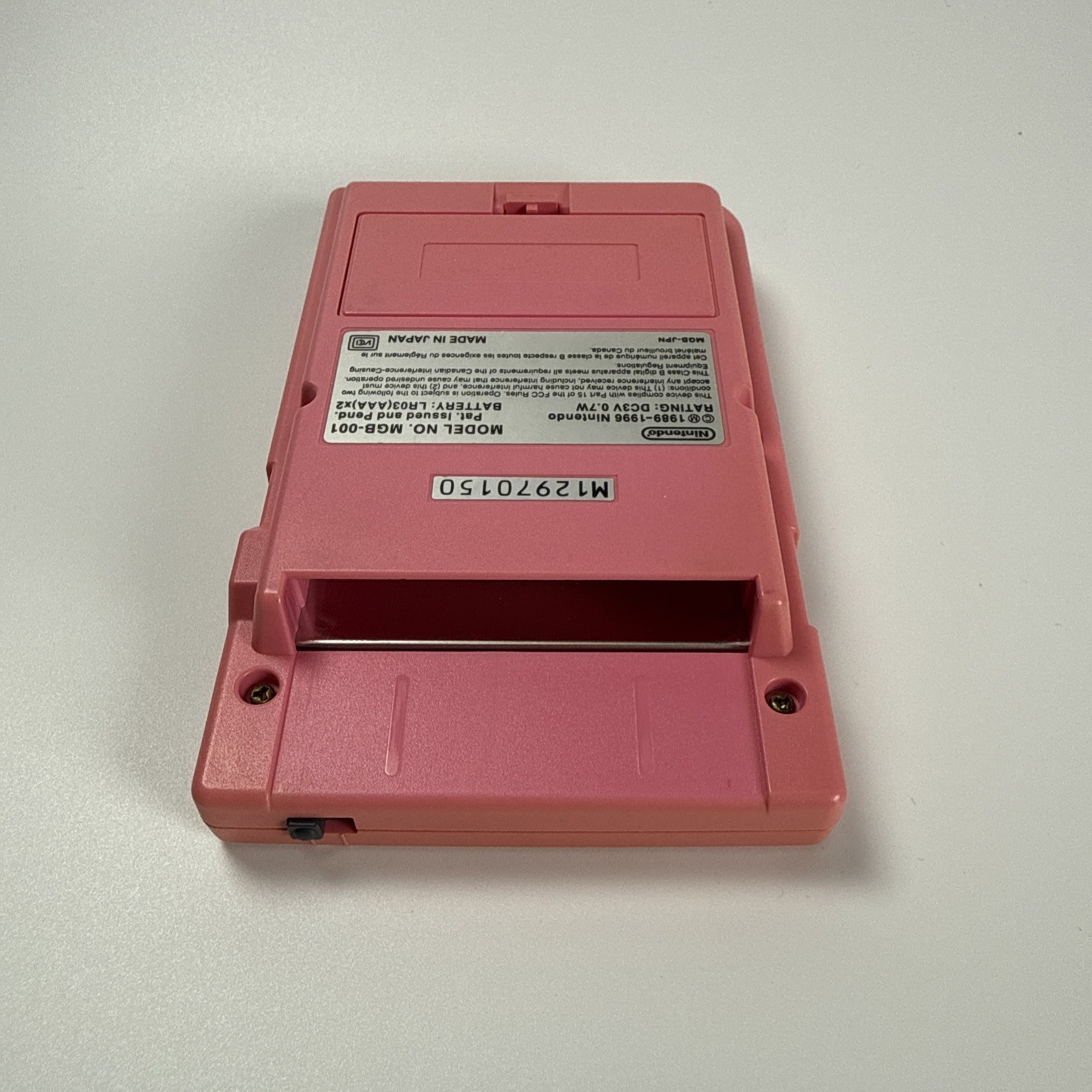Nintendo Game Boy Pocket Hello Kitty Pink Sanrio Limited MGB-001 Tested Japan