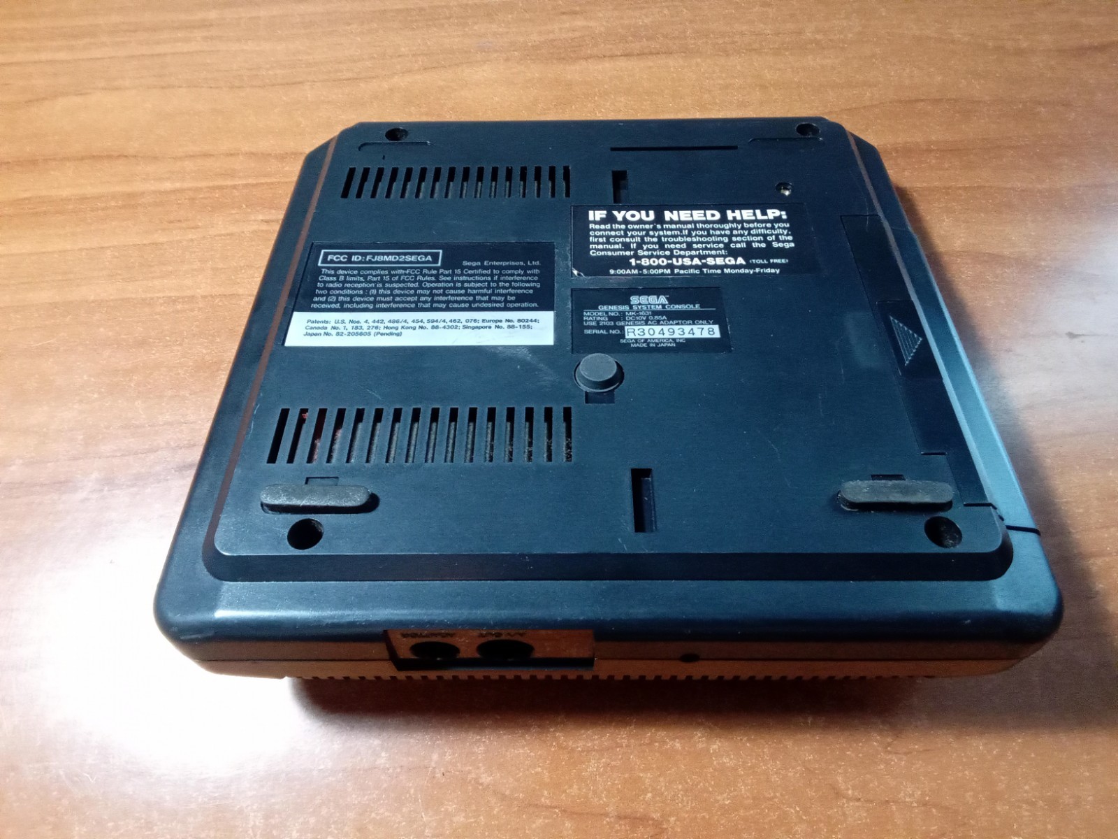 Sega Genesis 2 Console + Cables *TESTED* LNB