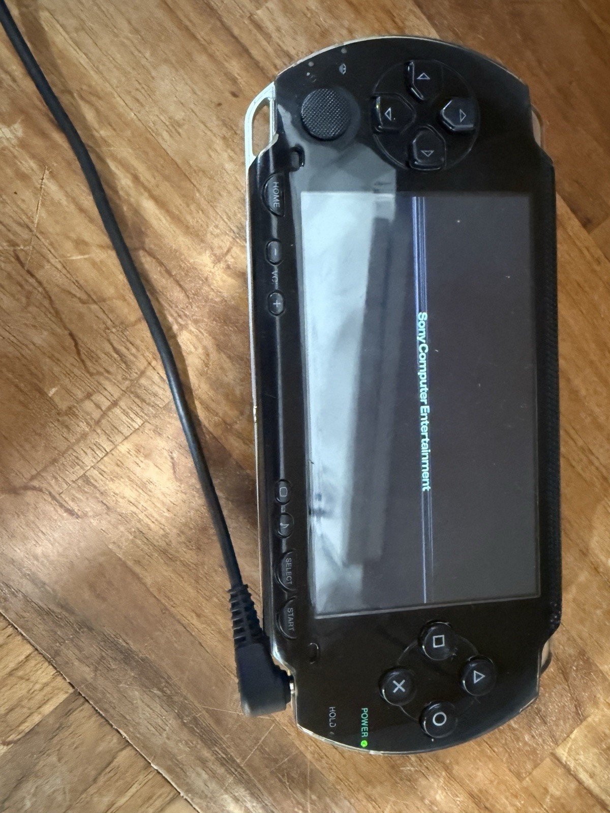 Sony PSP 1001 Console Handheld Black System No Battery Or charger Sold AS IS