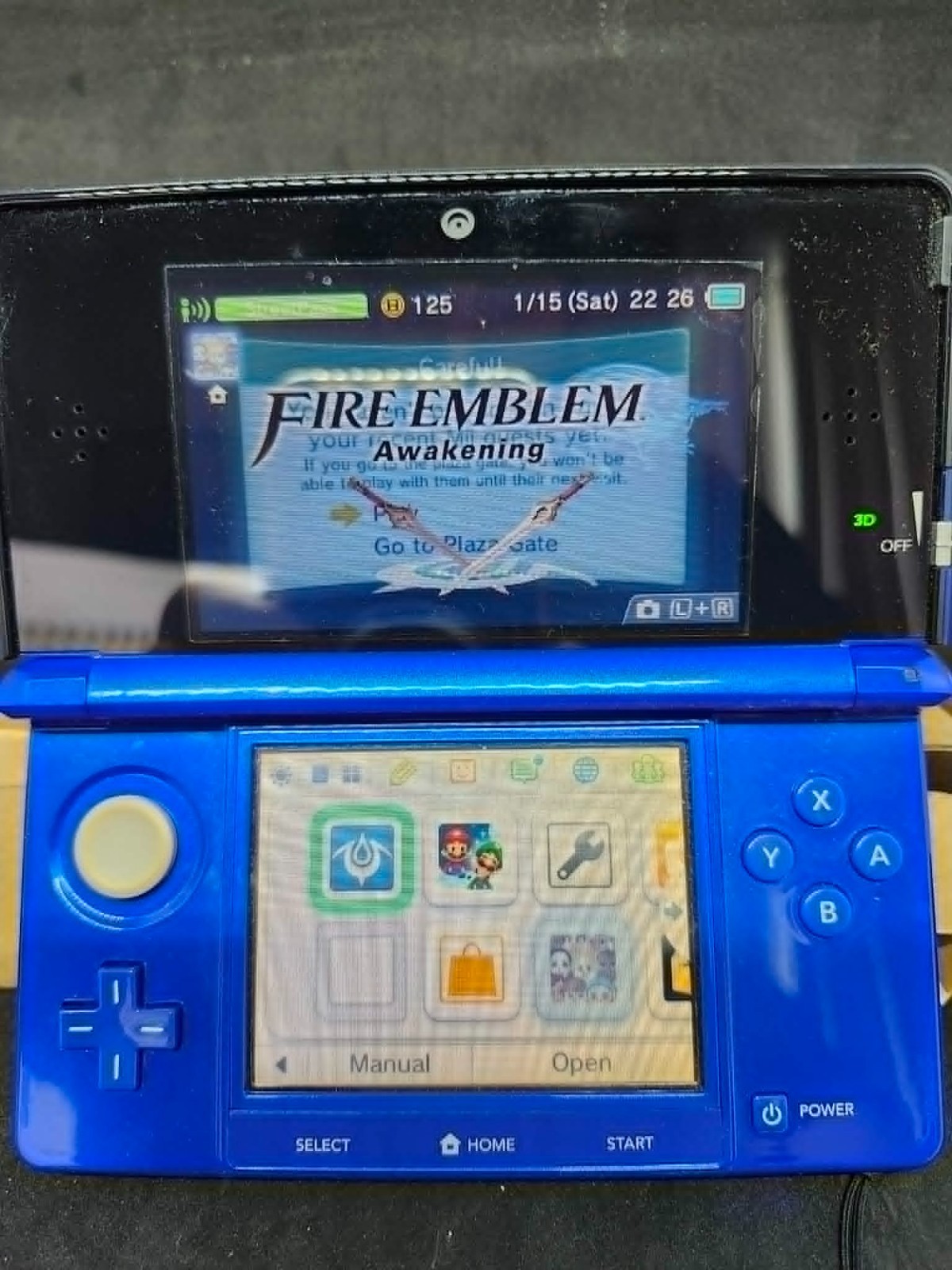 Nintendo 3DS Fire Emblem Awakening Limited Edition Console USA