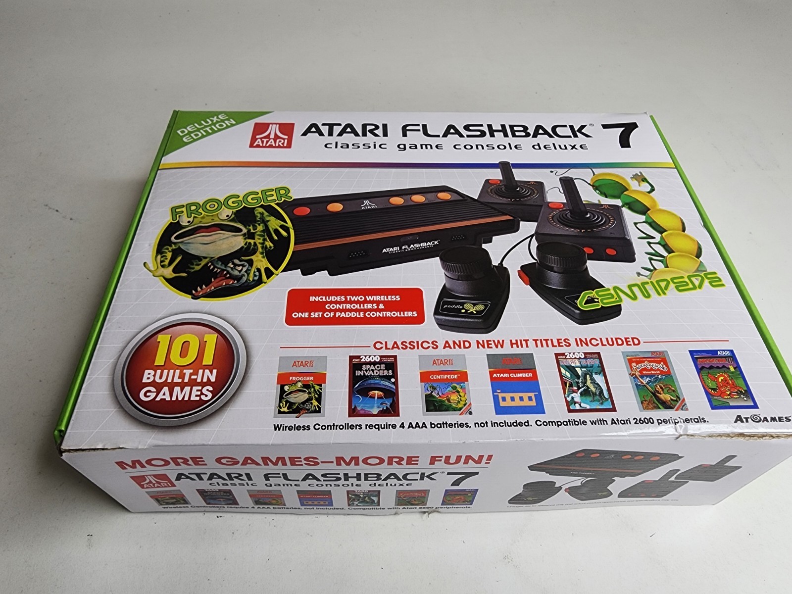 Atari Flashback 7 Classic Deluxe Game Console System 101 Built In Games