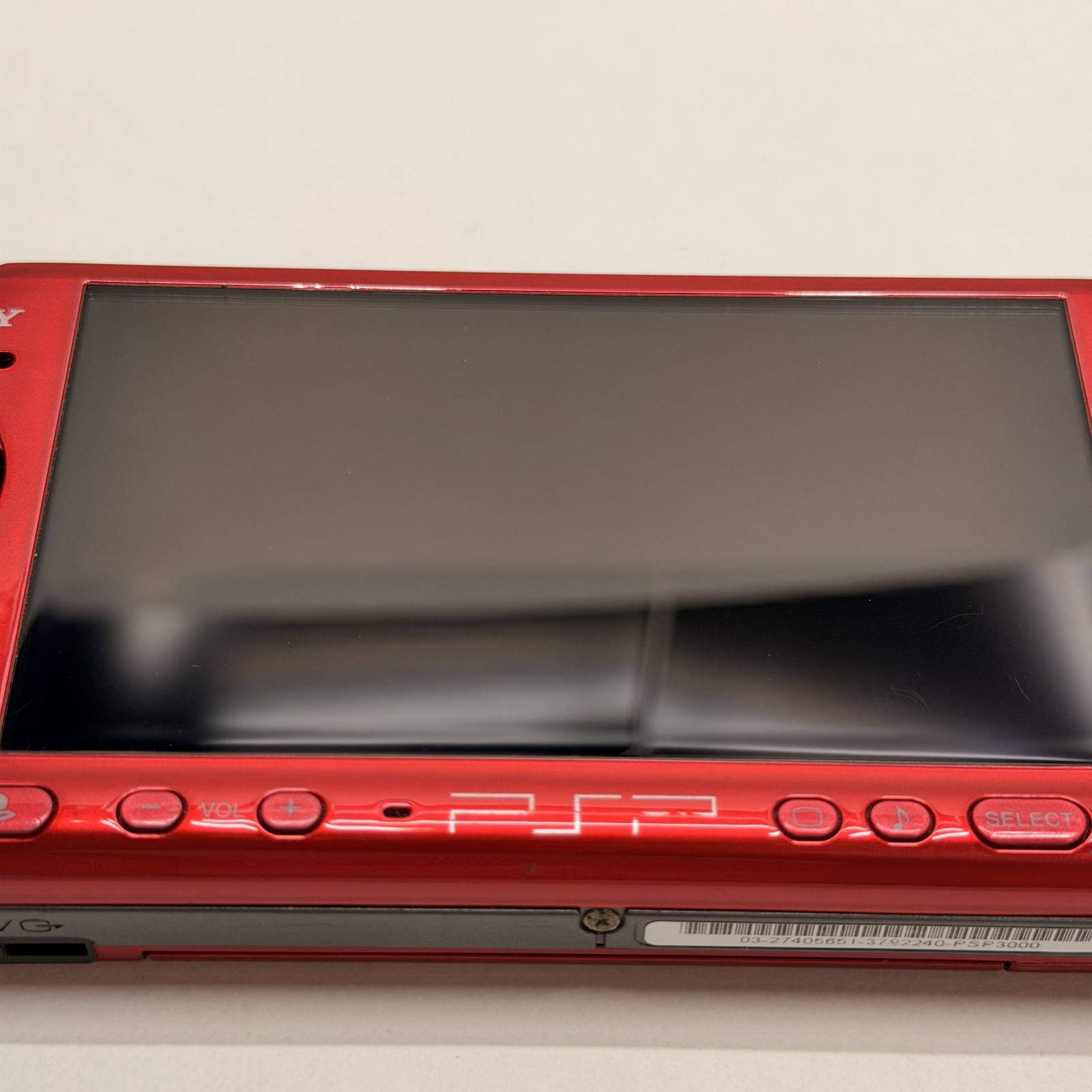 Sony PSP 3000 Radiant Red Console Excellent Condition Tested Working Bonus JP