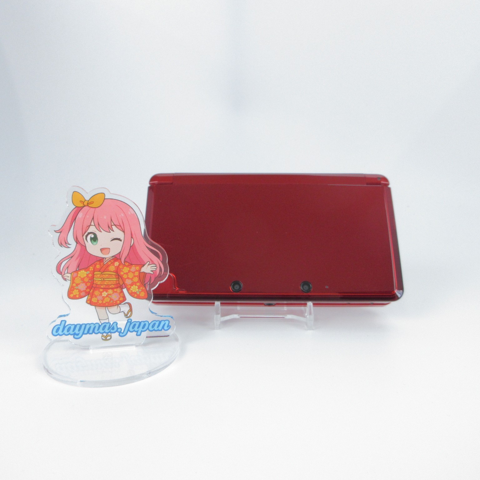 【Excellent】Nintendo 3DS Flare Red Console ONLY Japanese Edition #arr0927/02
