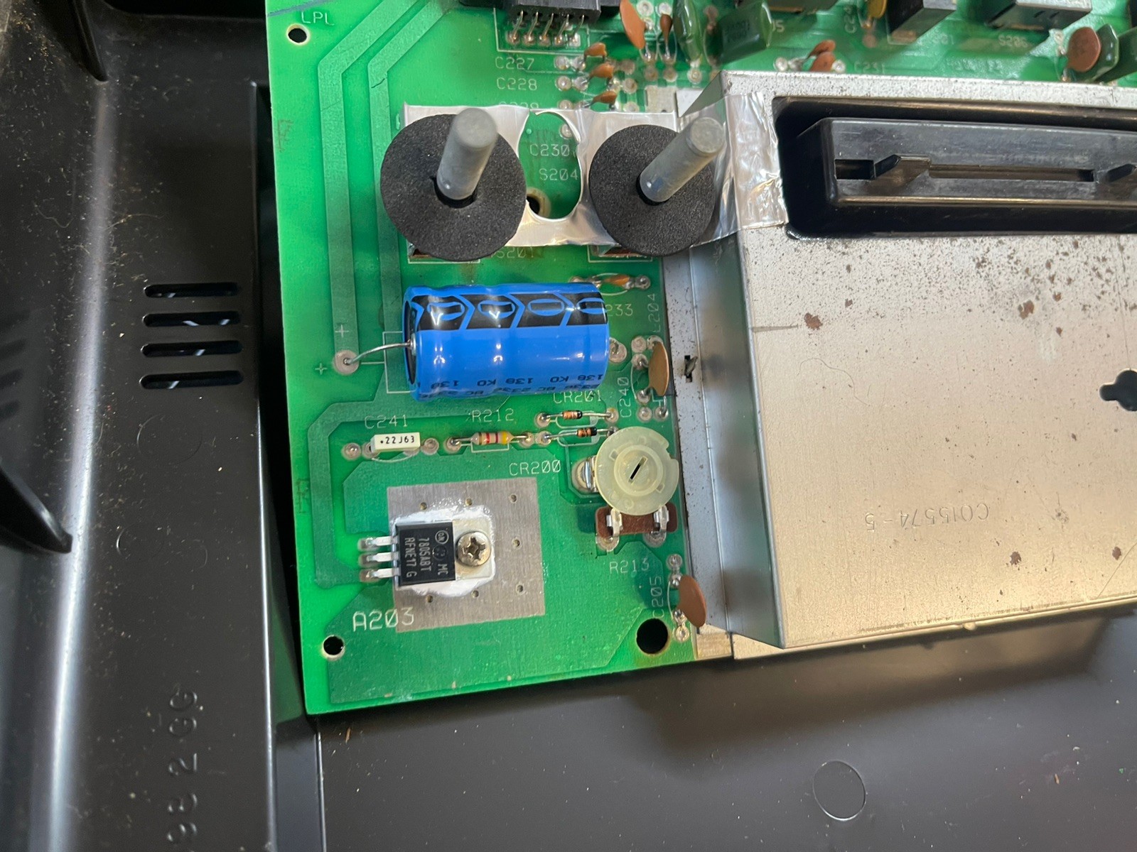 Atari 2600 AV Mod Composite Video, Recapped + Joystick + Donkey Kong