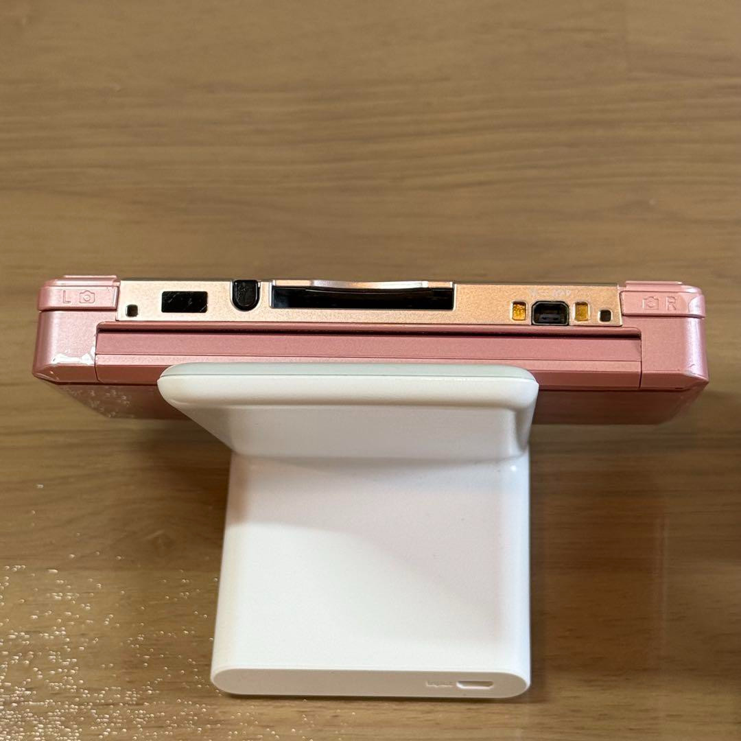 Nintendo 3DS Misty Pink CTR-001 Console Set w/ Charger Tested Japan Near Mint
