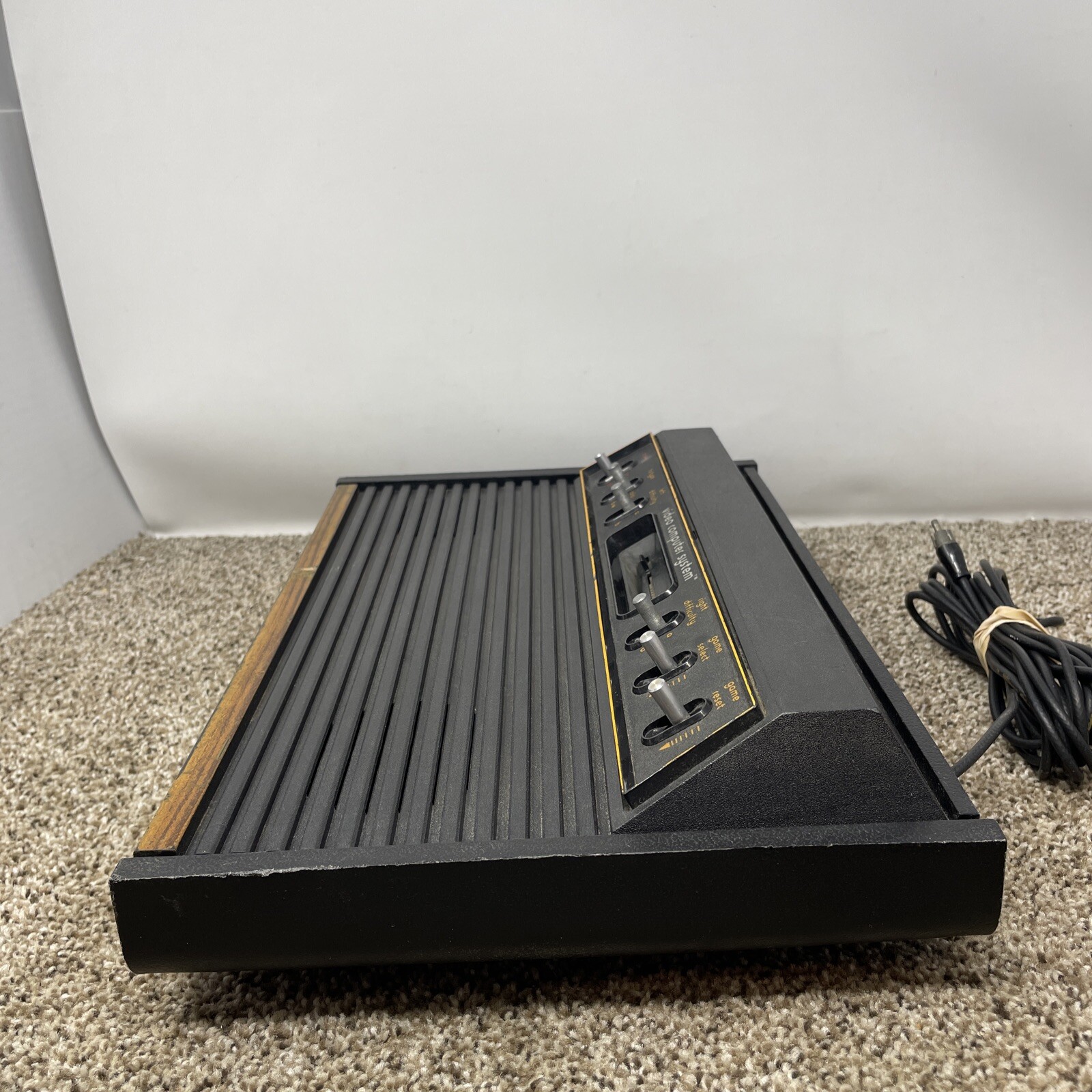 Atari CX2600 ‘Heavy Sixer’ Six Switch Console Sunnyvale RARE 2600 WORKING
