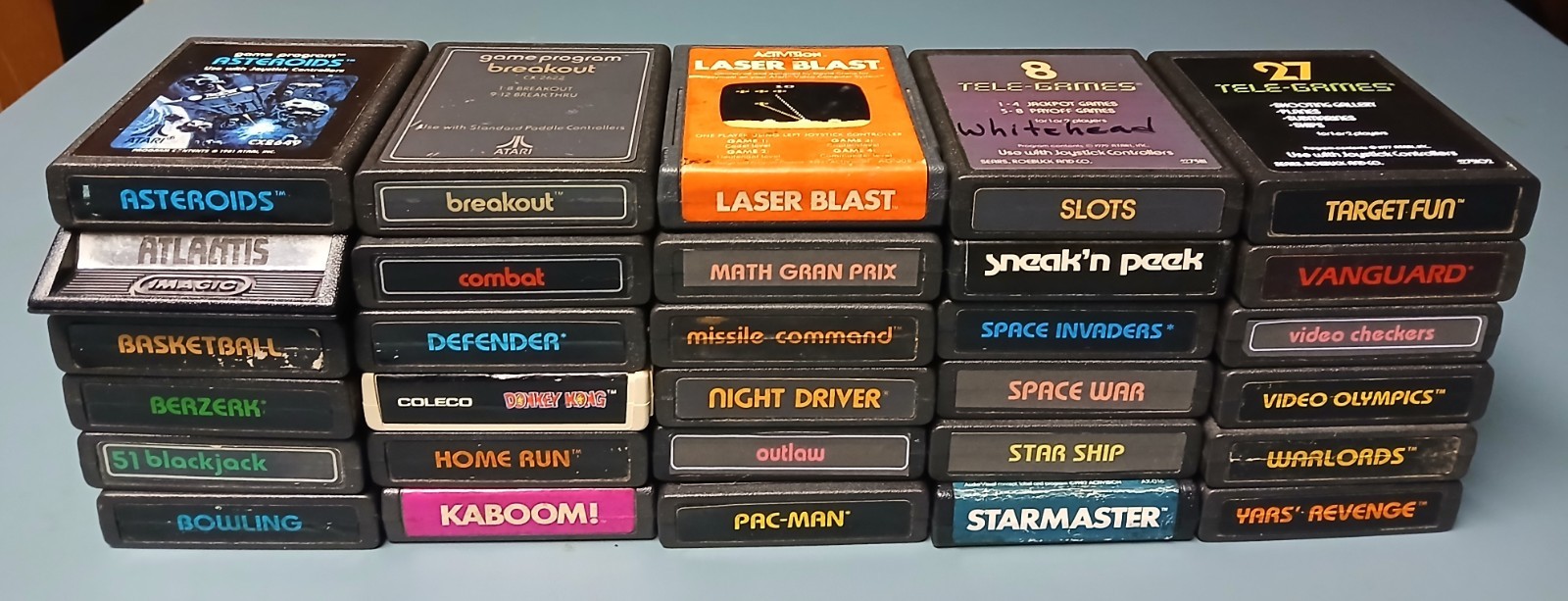 Atari 2600 System Bundle with Console, 30 Games, Joysticks, Paddles, And More!