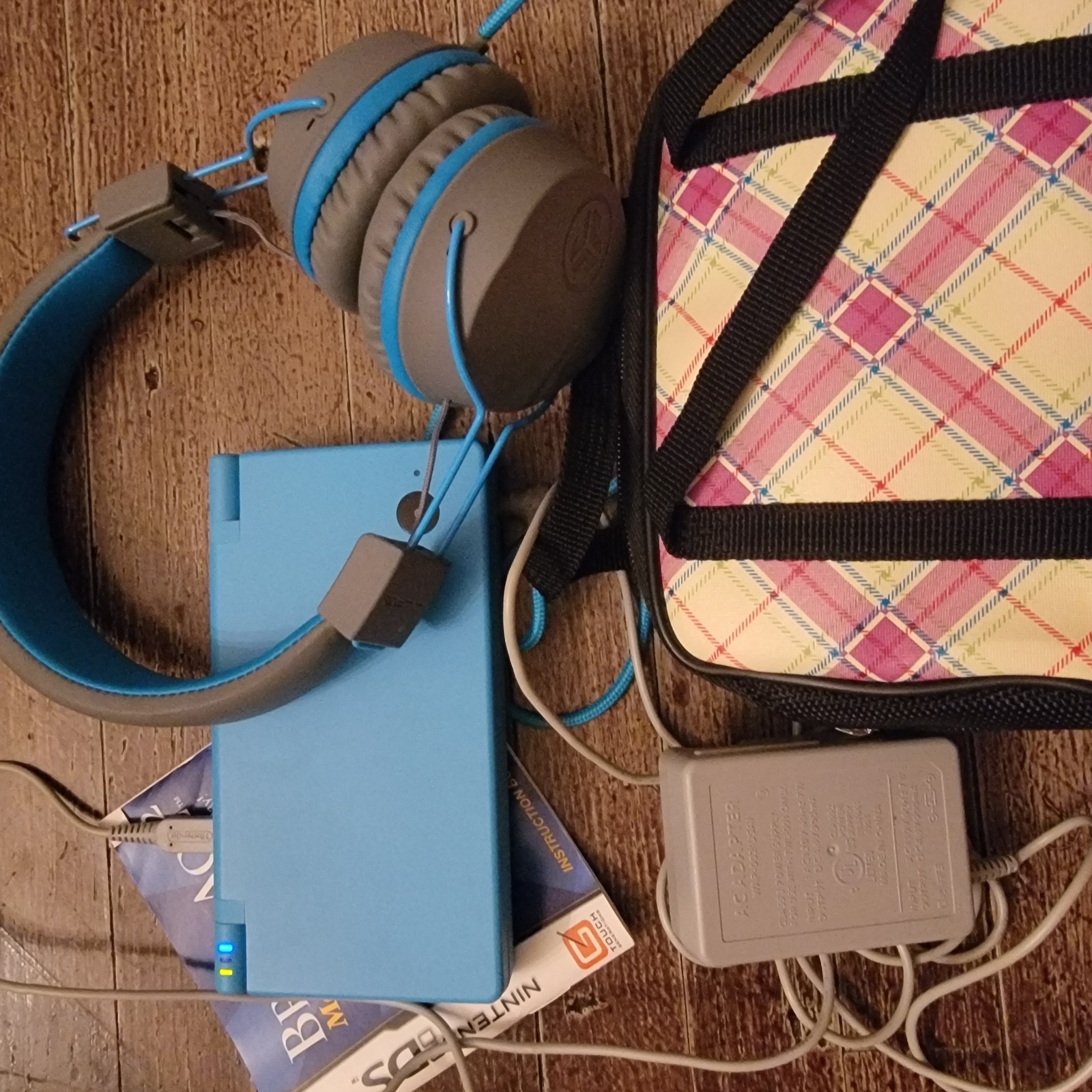 NINTENDO DSI Game System Bundle As Shown Very Little Use