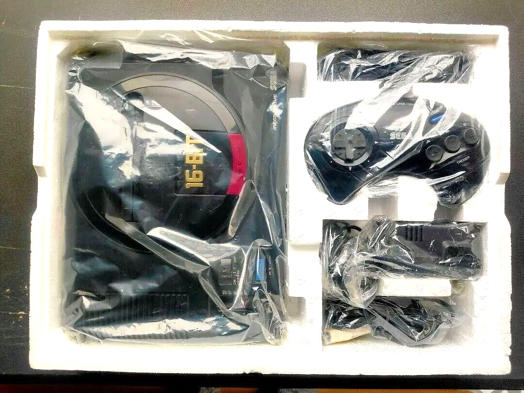 Excellent SEGA MEGA DRIVE HAA-2510 Home Console w/ Box & Manual Working JP F/S