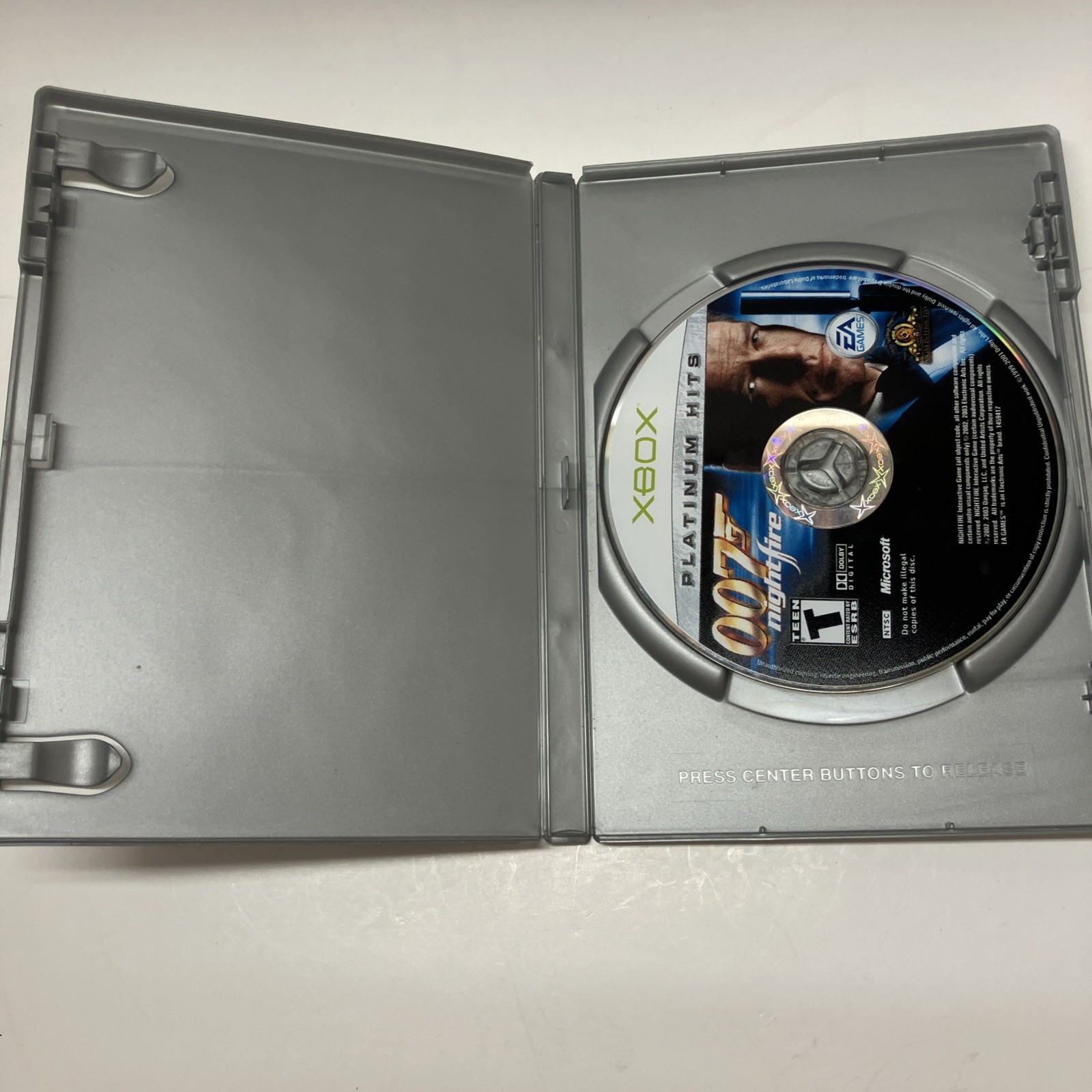 007 NightFire (Microsoft Xbox, 2002) Platinum Hits CIB James Bond