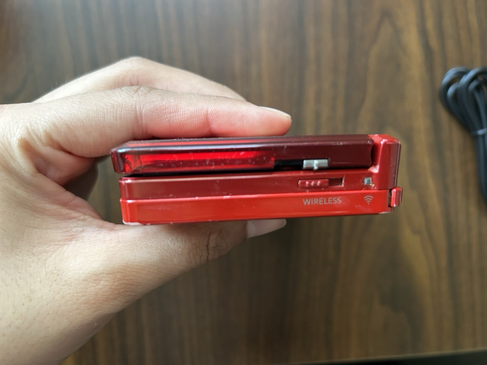 USA VERSION Nintendo 3DS Handheld System tested/working- Flame Red FAST SHIPPING