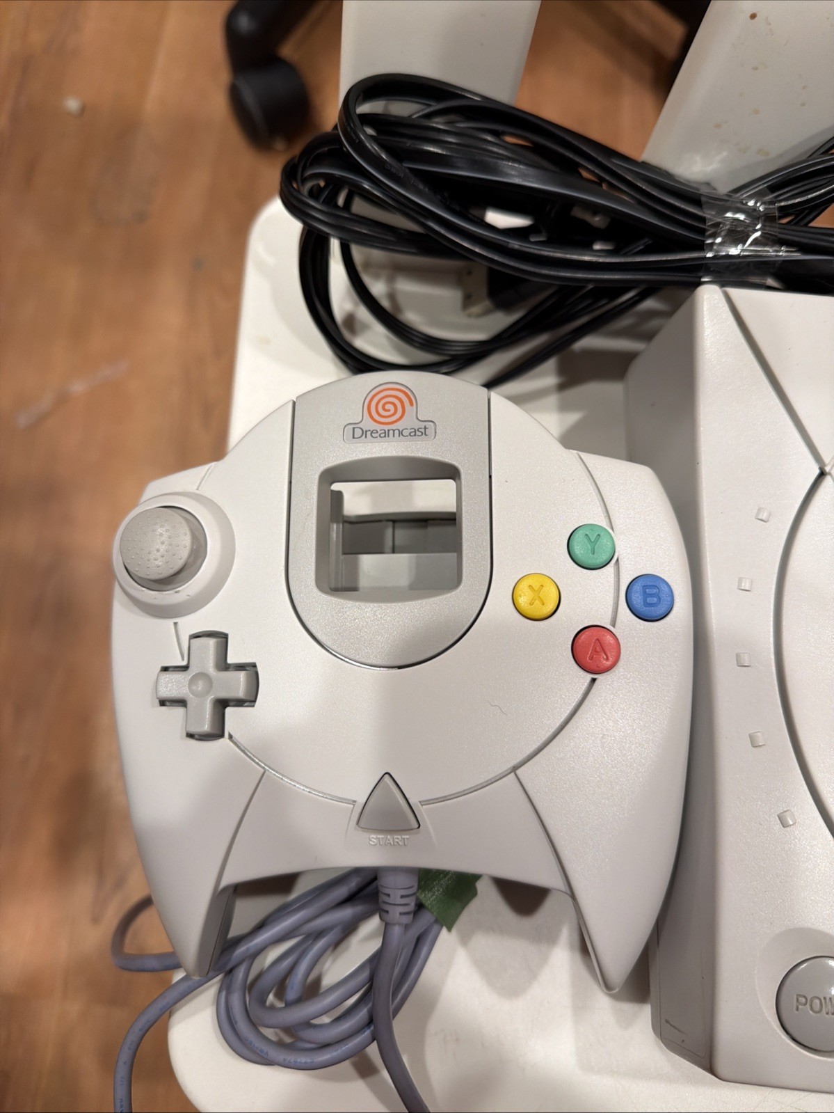 Sega Dreamcast Console HKT-3020 Bundle 1 Oem Controller Ext Cables Fully Tested
