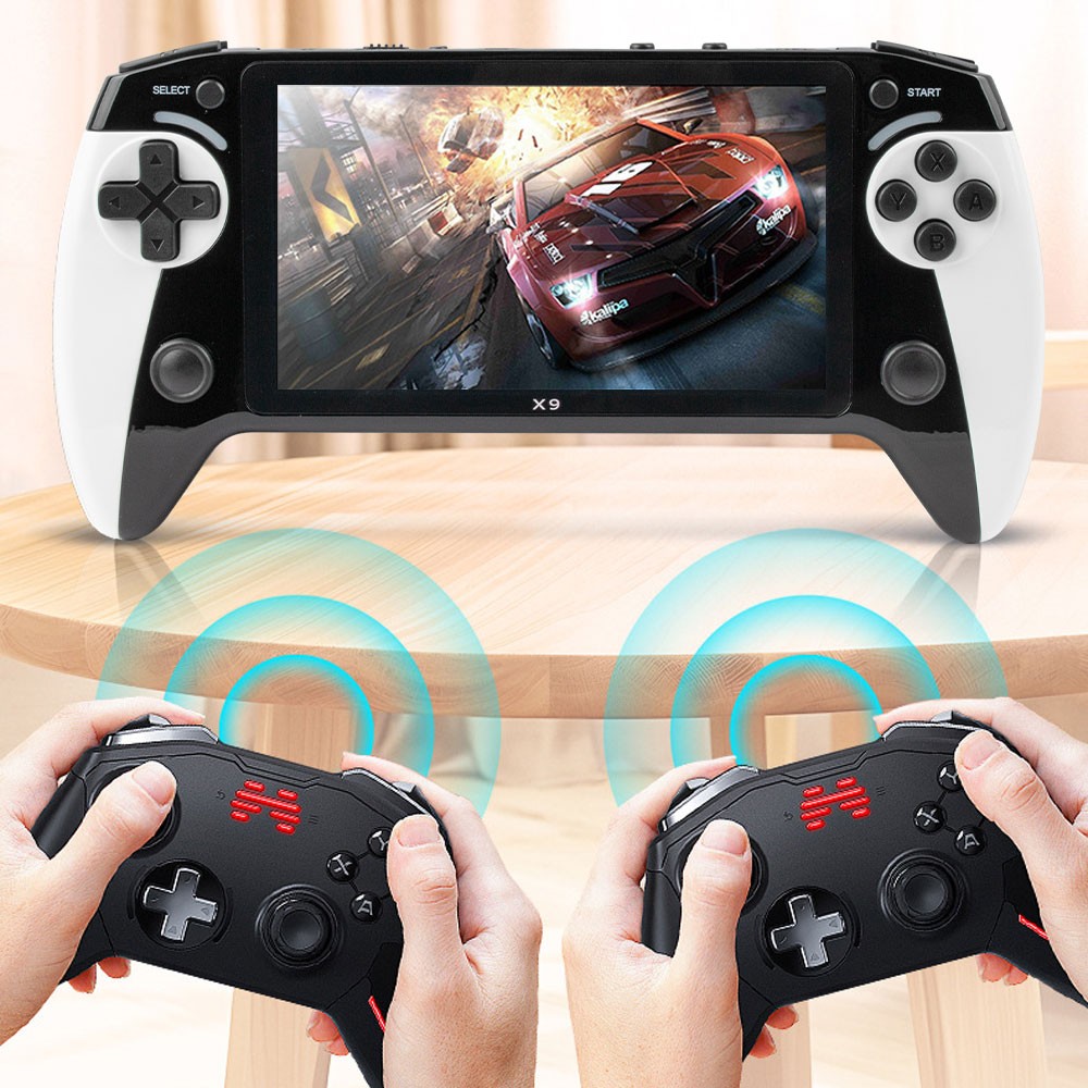 3000 Games Retro Handheld Game Console X9 Video Gaming Consoles Gift 5.5inch OY
