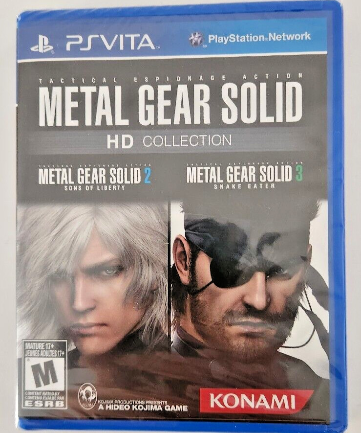 Metal Gear Solid HD Collection PS Vita Brand New Game Special (2012 Action)