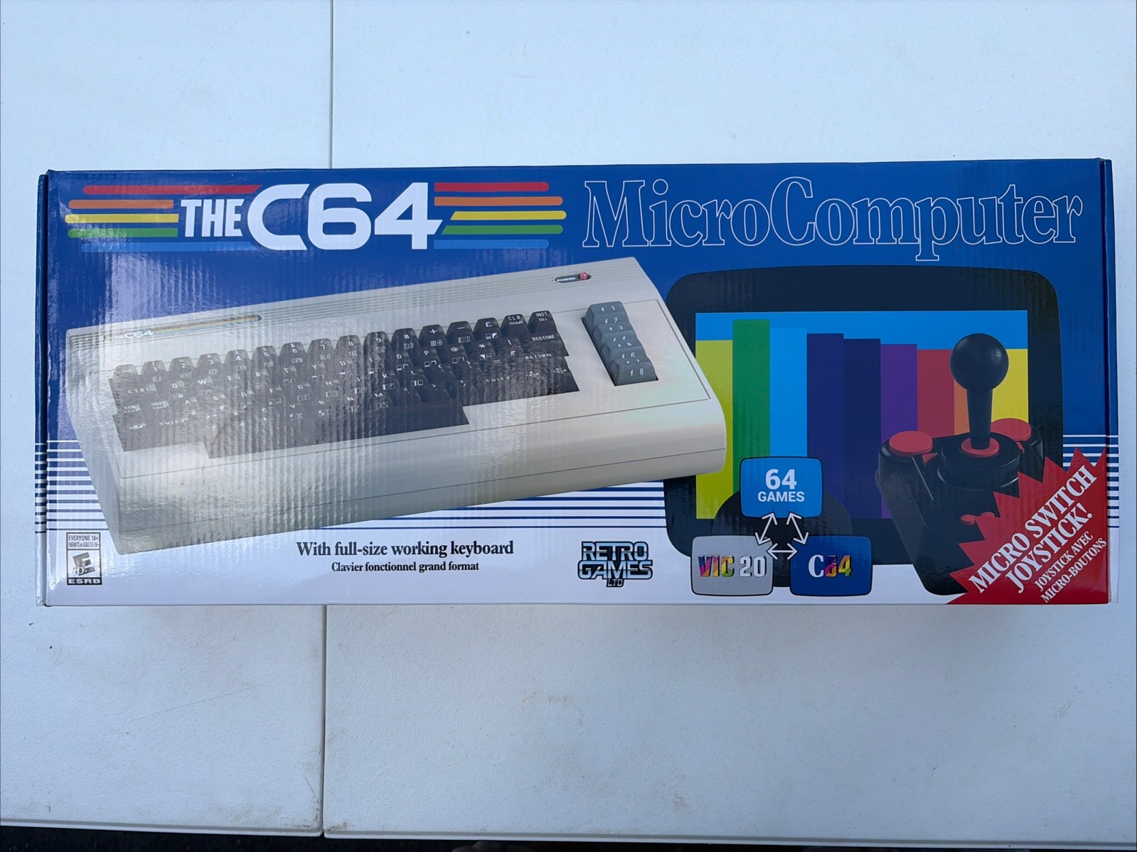 Retro Games The C64 Maxi Full Size Computer Game System