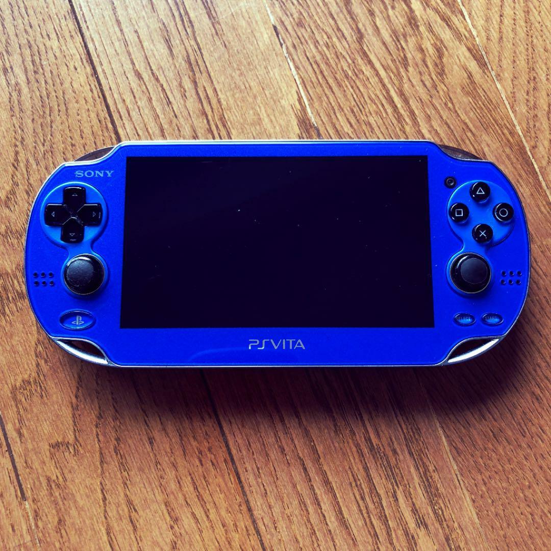 SONY PSVITA Wi-Fi model sapphire blue PCH-1000 za04 from jAPAN