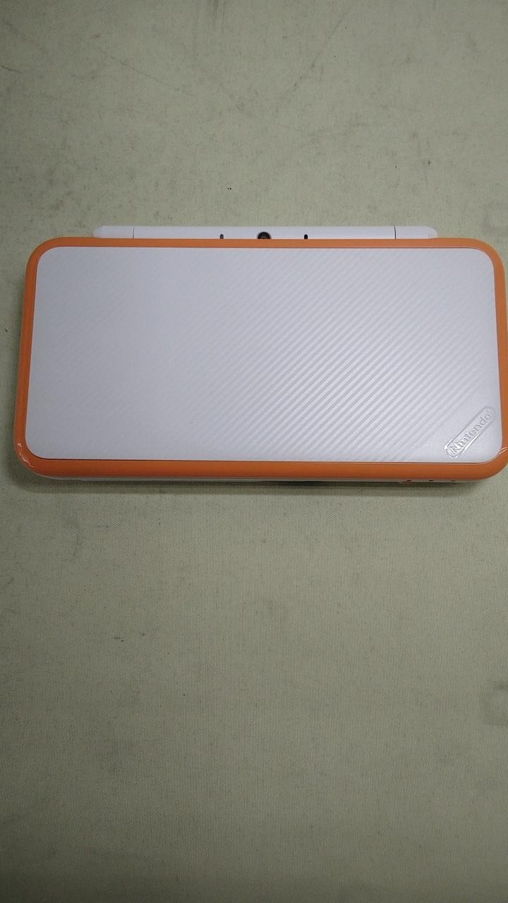 Nintendo New 2DS LL JAN-001 Handheld Console White Orange Japan Import