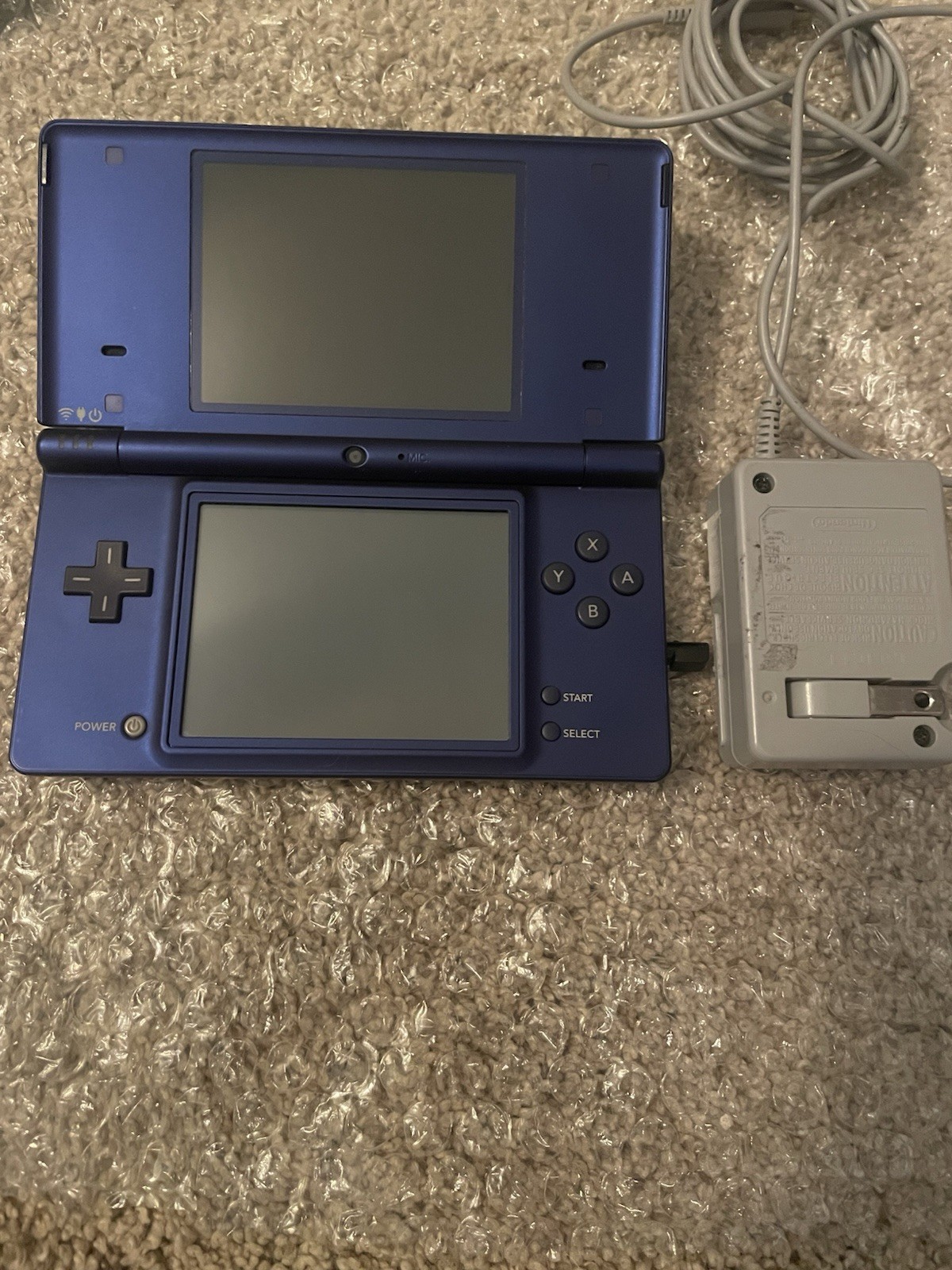 Nintendo DSi Metallic Blue – USA – w Charger, & Stylus . Tested. Nice Cond